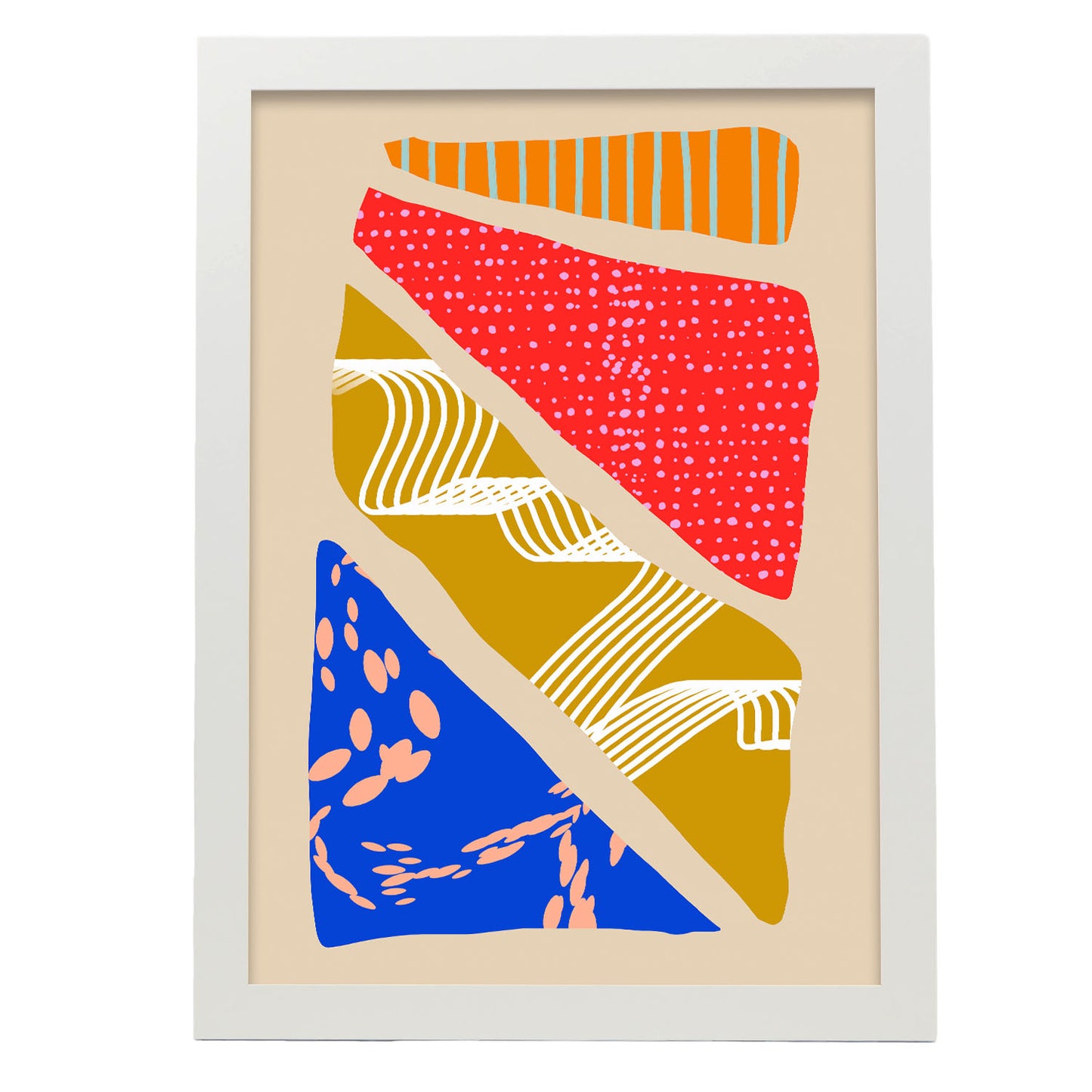 Lámina Abstracta de Arte Fazadas Nacnic