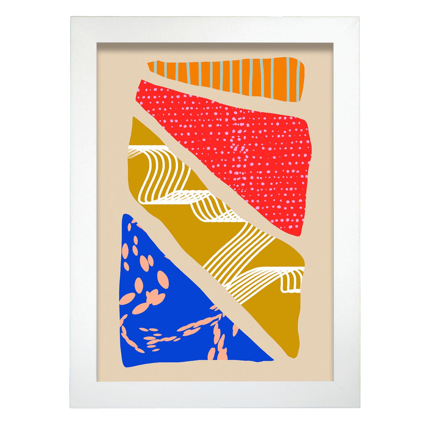 Lámina Abstracta de Arte Fazadas Nacnic