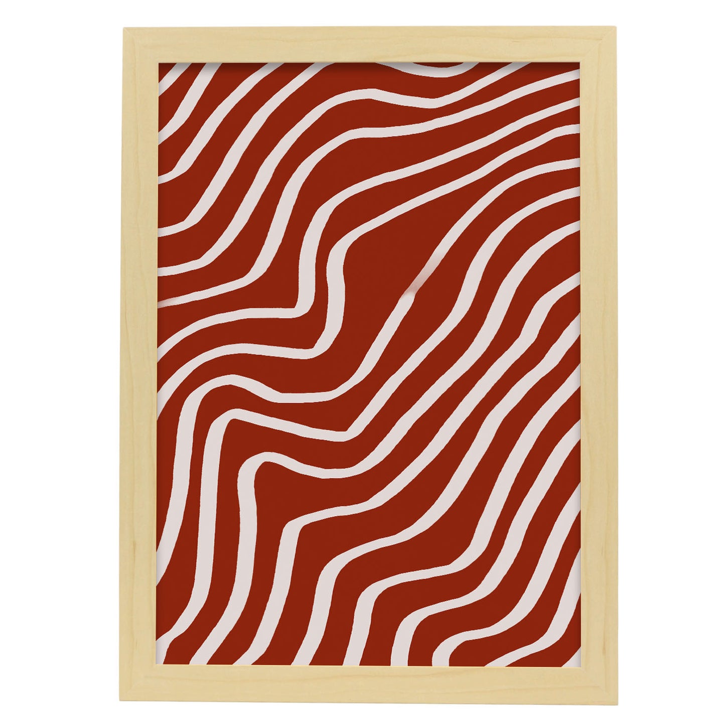 Nacnic Líneas de Color Ondulado Lámina Decorativa