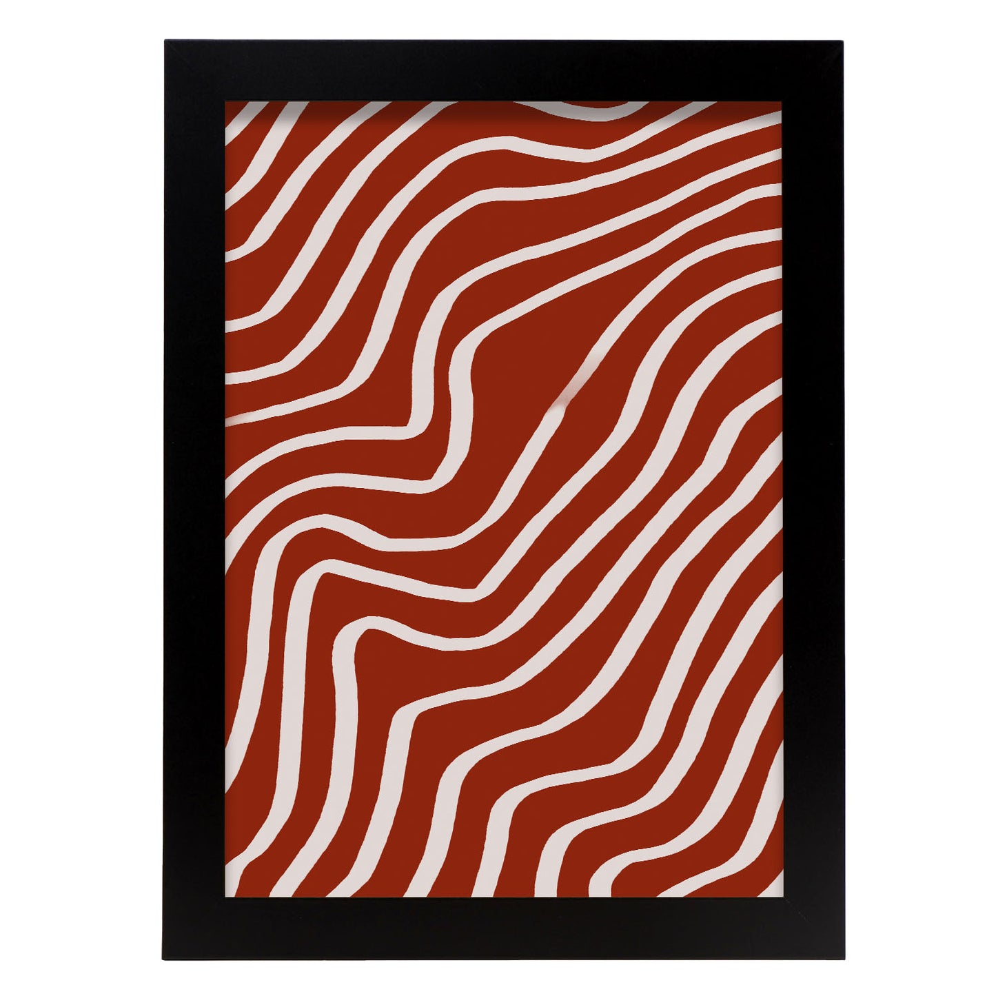 Nacnic Líneas de Color Ondulado Lámina Decorativa