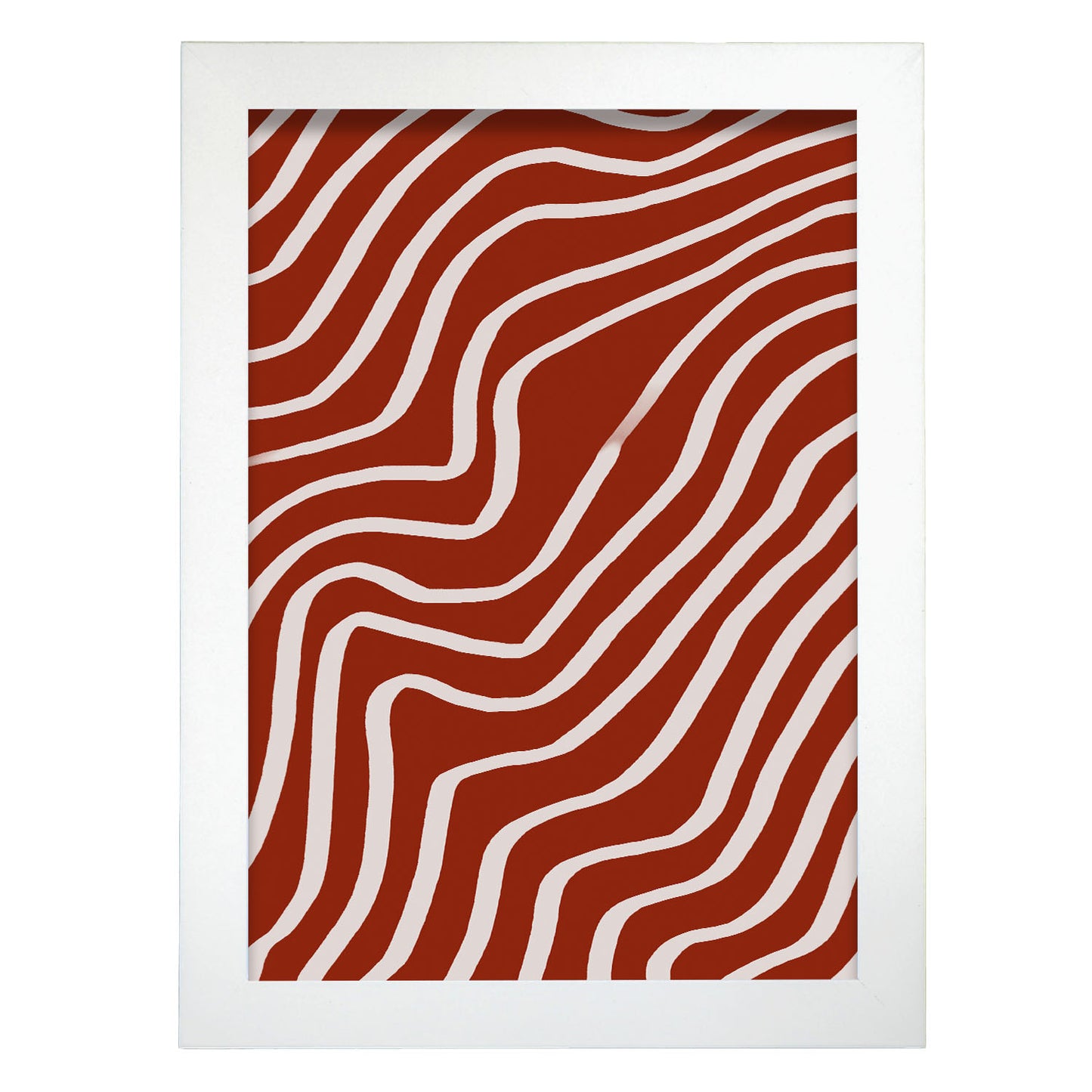 Nacnic Líneas de Color Ondulado Lámina Decorativa
