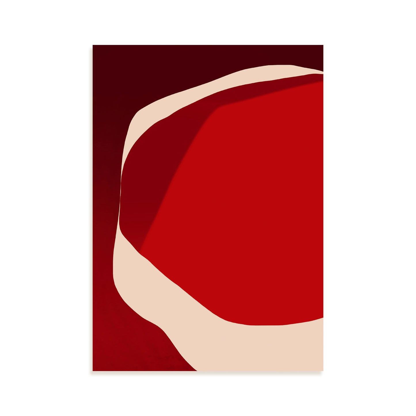 Lamina Abstracta Nacnic Piedra Roja Bovina