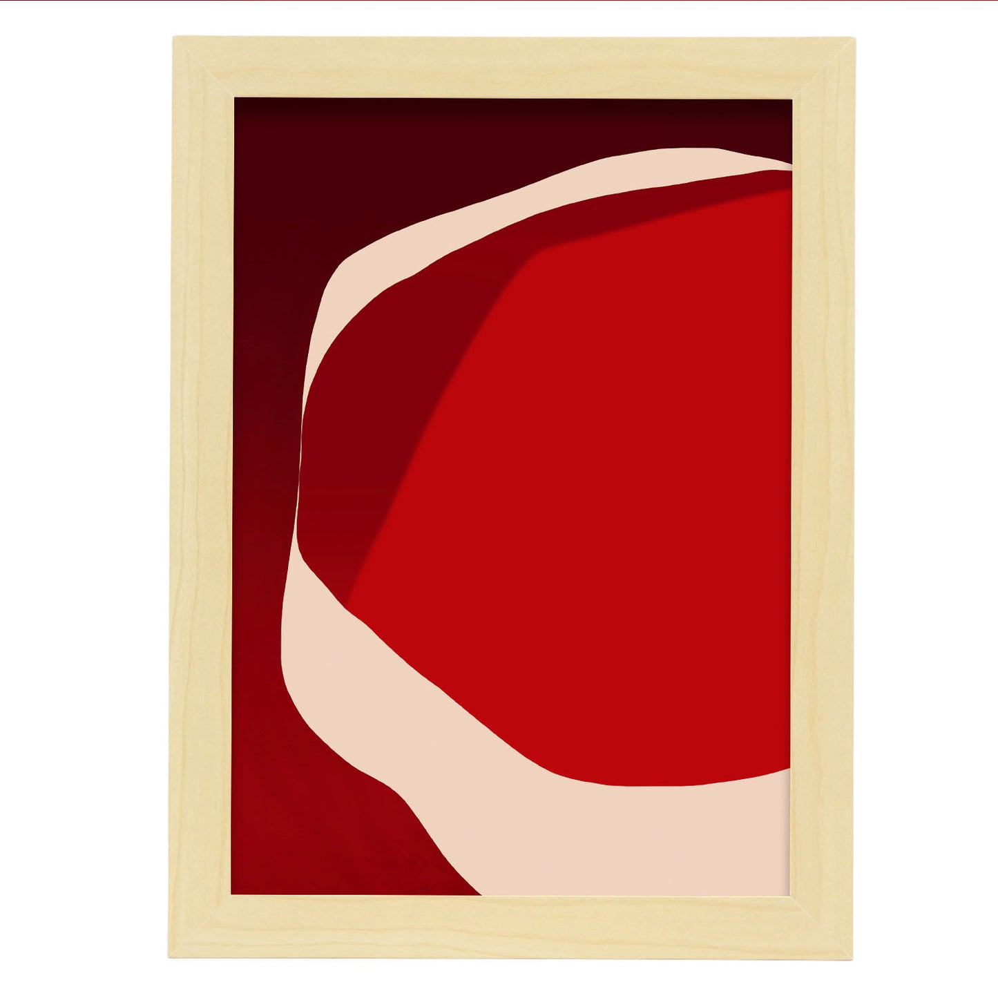 Lamina Abstracta Nacnic Piedra Roja Bovina