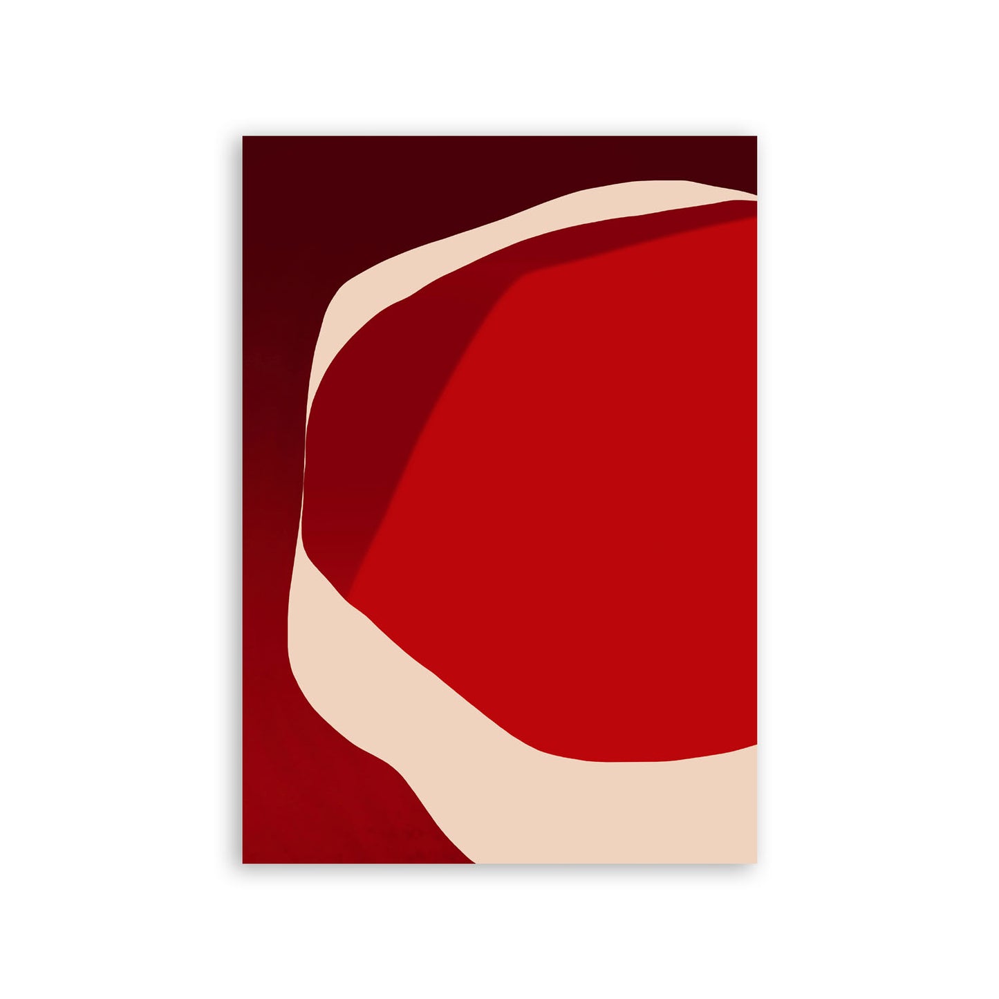 Lamina Abstracta Nacnic Piedra Roja Bovina