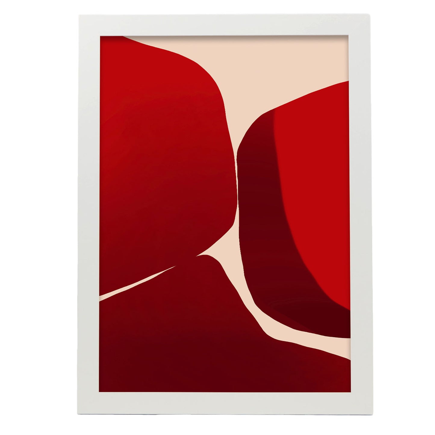 Lámina Abstracta Piedra Roja Nacnic