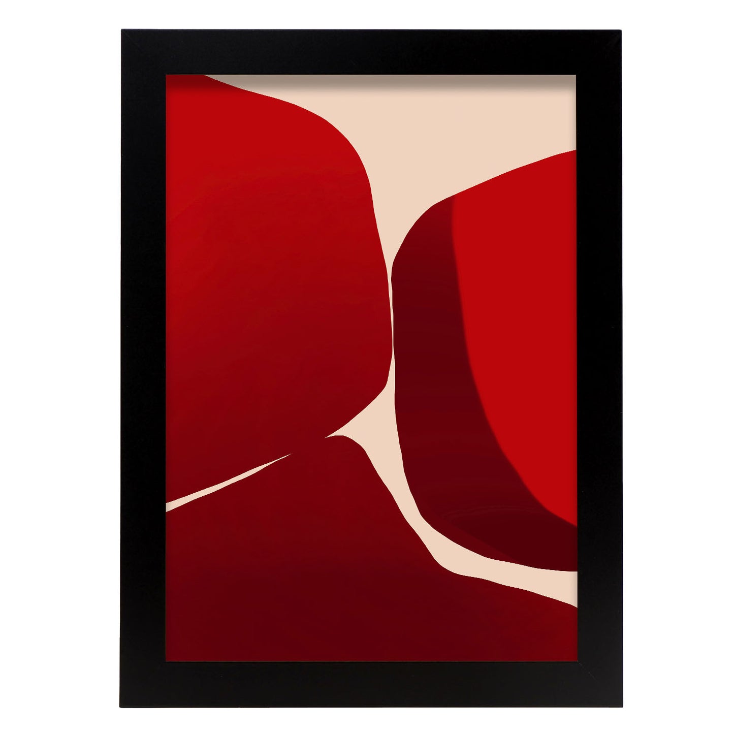 Lámina Abstracta Piedra Roja Nacnic