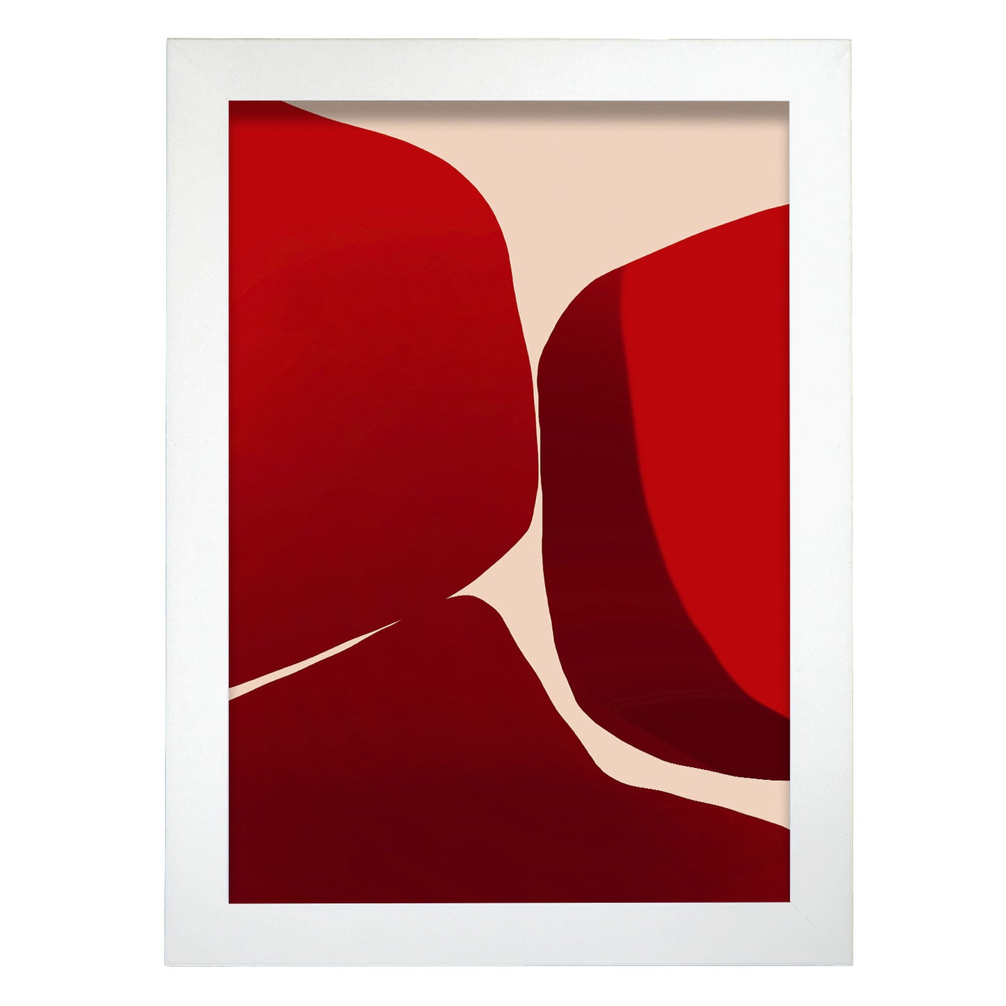 Lámina Abstracta Piedra Roja Nacnic