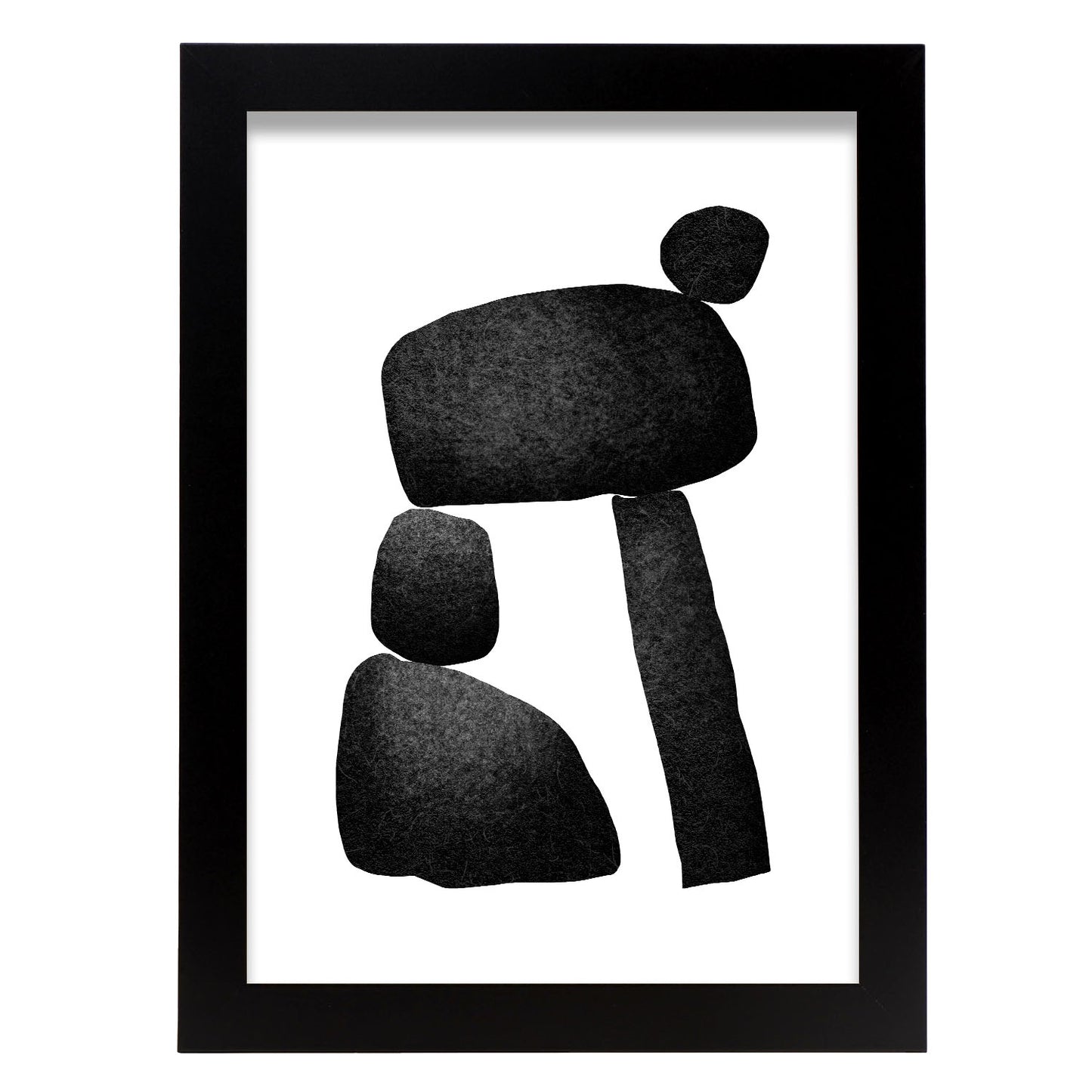 Nacnic Lámina Abstracta de Pila de Piedra