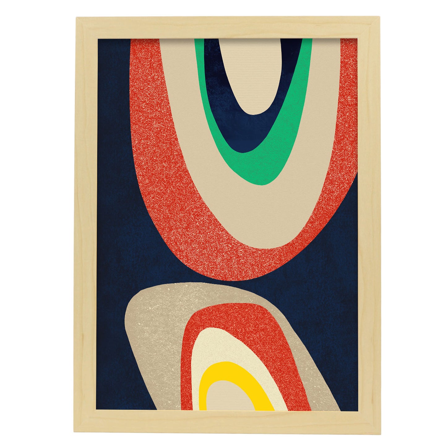 Lamina Abstracta Multicolor Nacnic