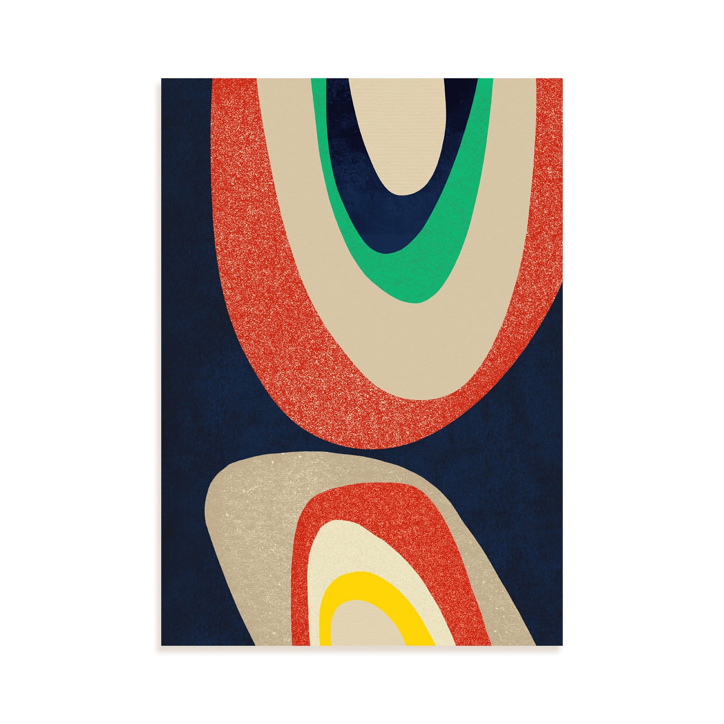 Lamina Abstracta Multicolor Nacnic