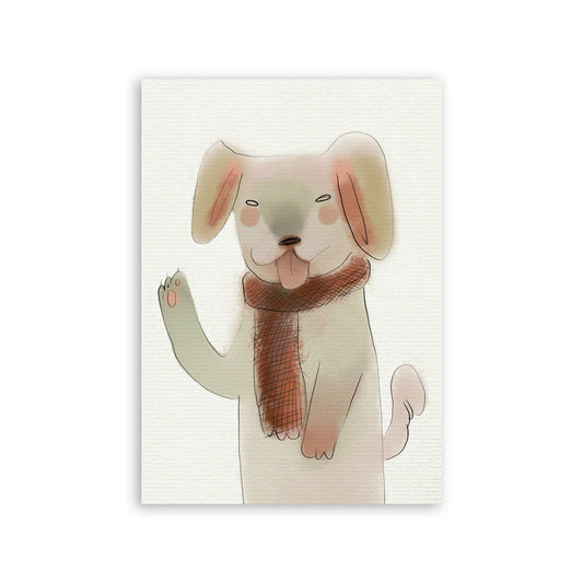 Lámina de Nacnic con Cachorro Encantador