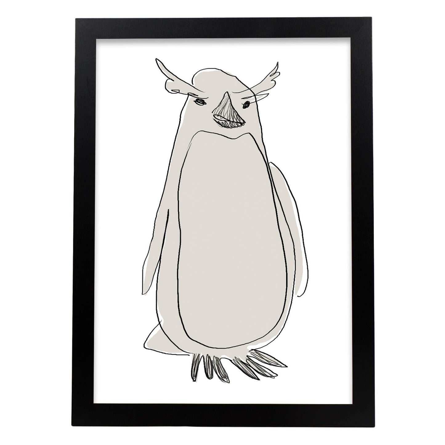 Lamina Nacnic de Pingüino Hermoso
