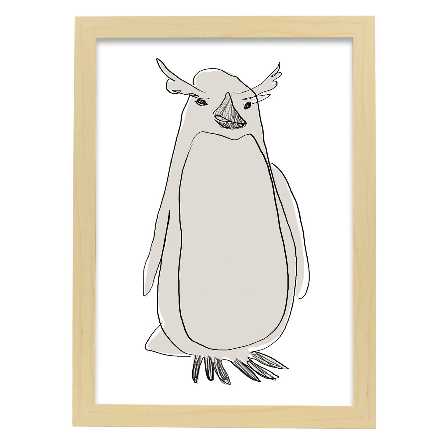 Lamina Nacnic de Pingüino Hermoso