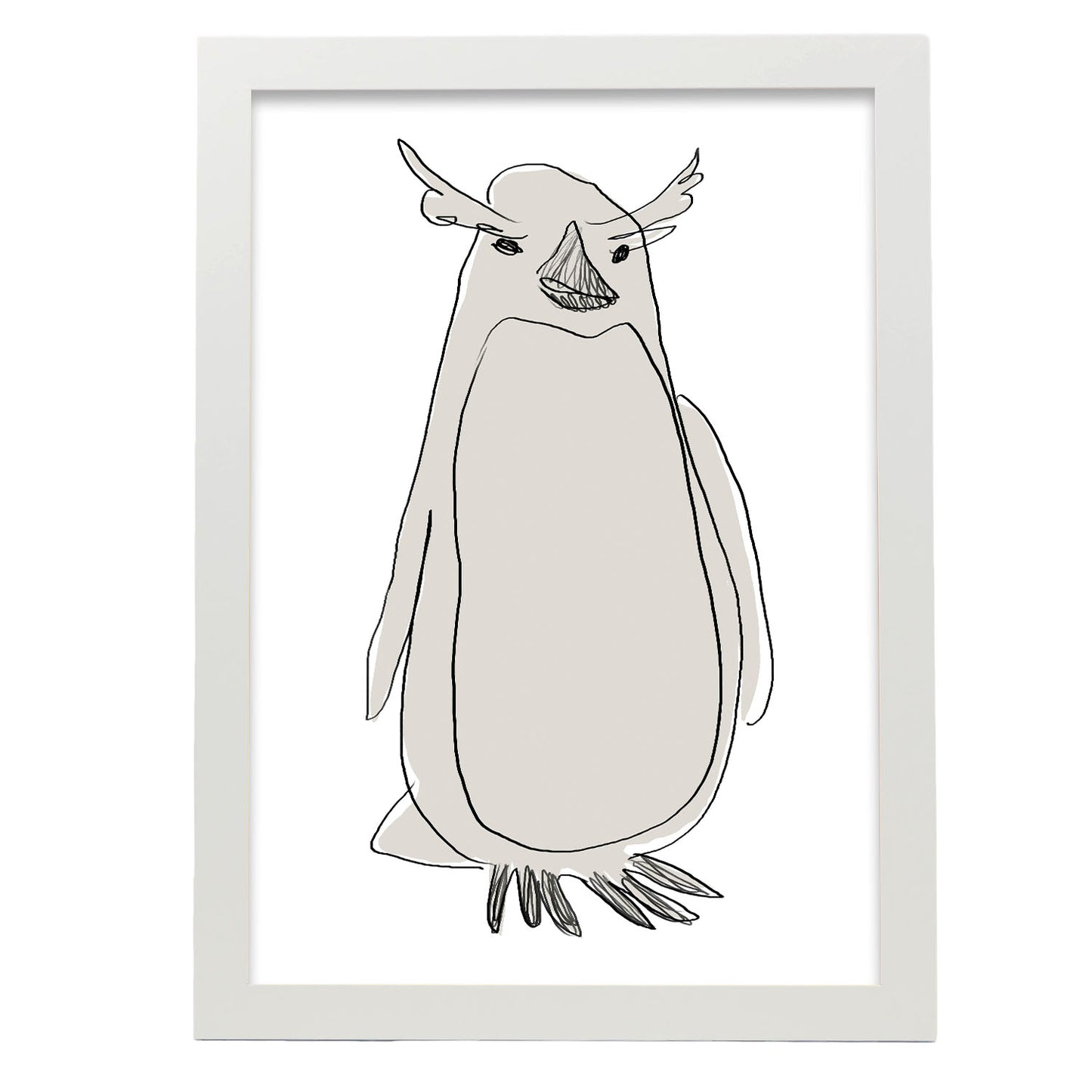 Lamina Nacnic de Pingüino Hermoso