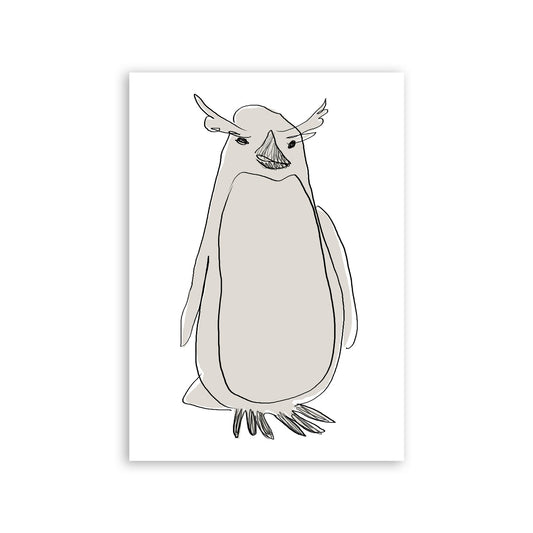 Lamina Nacnic de Pingüino Hermoso