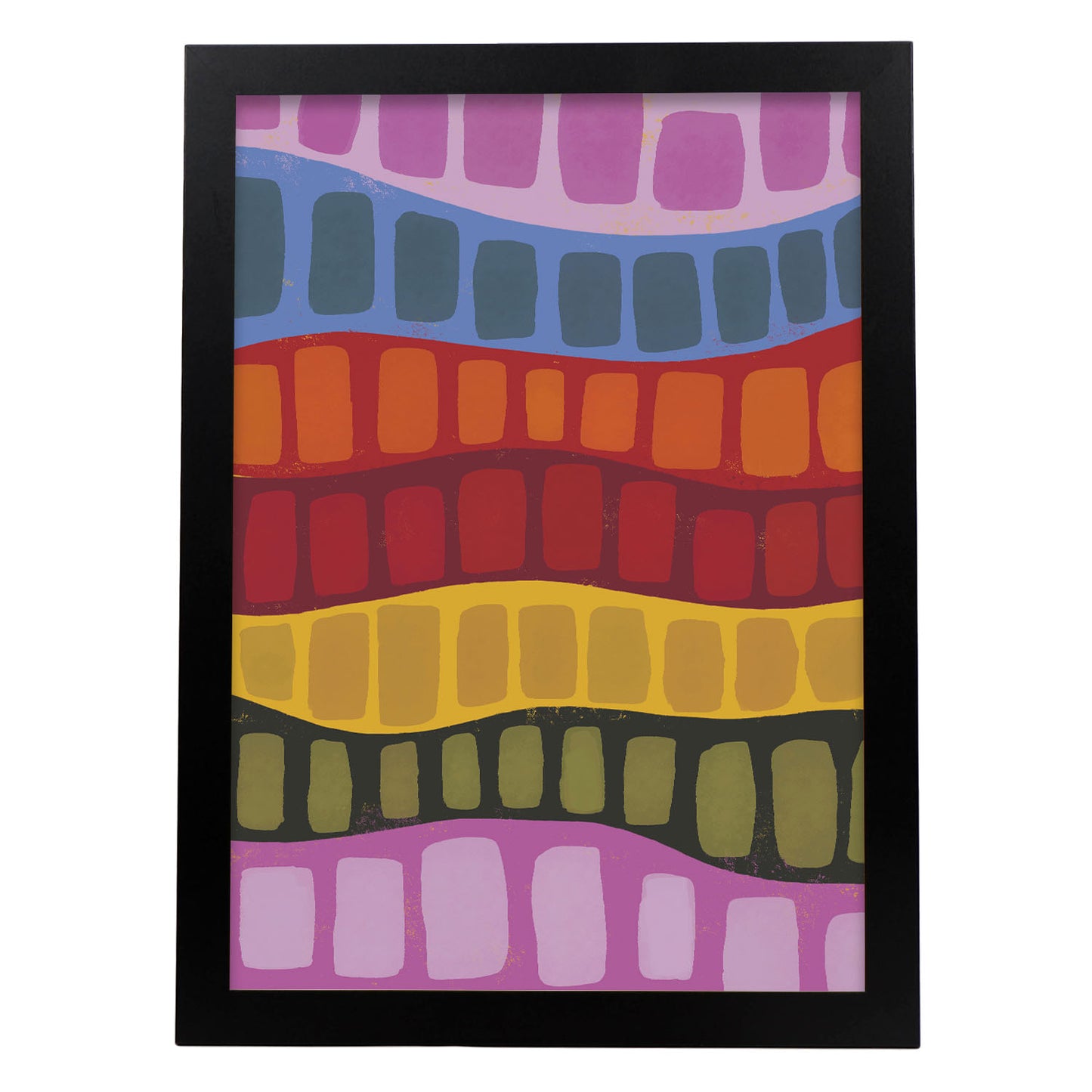 Lámina Decorativa Nacnic Colores Abigarrados en Garabato Surtido