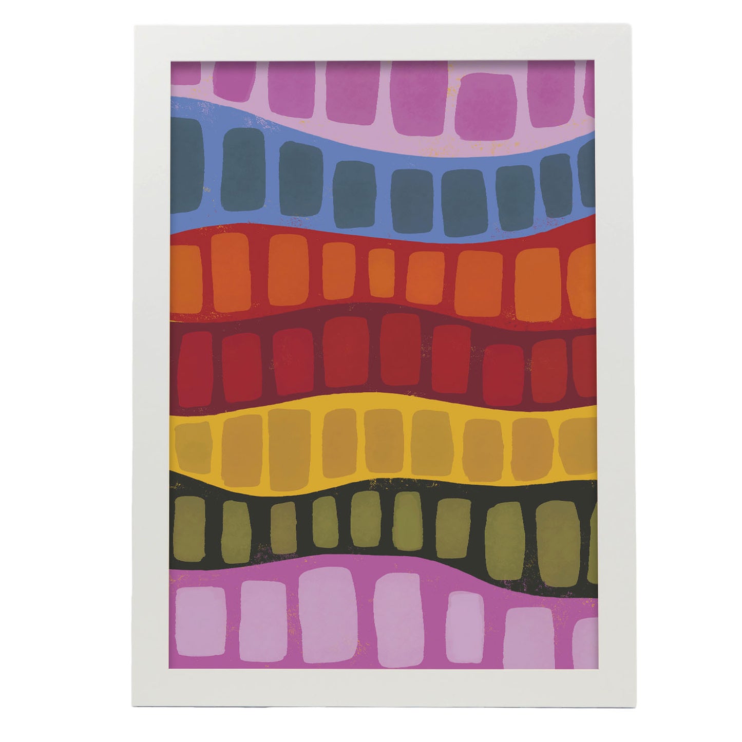 Lámina Decorativa Nacnic Colores Abigarrados en Garabato Surtido