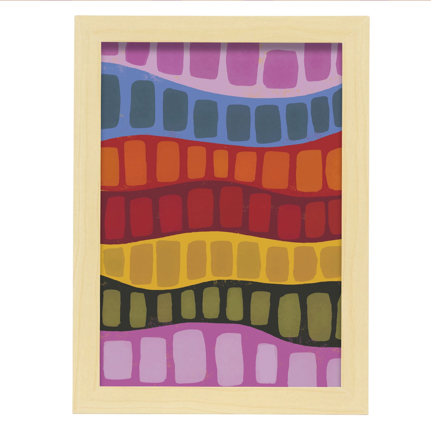Lámina Decorativa Nacnic Colores Abigarrados en Garabato Surtido