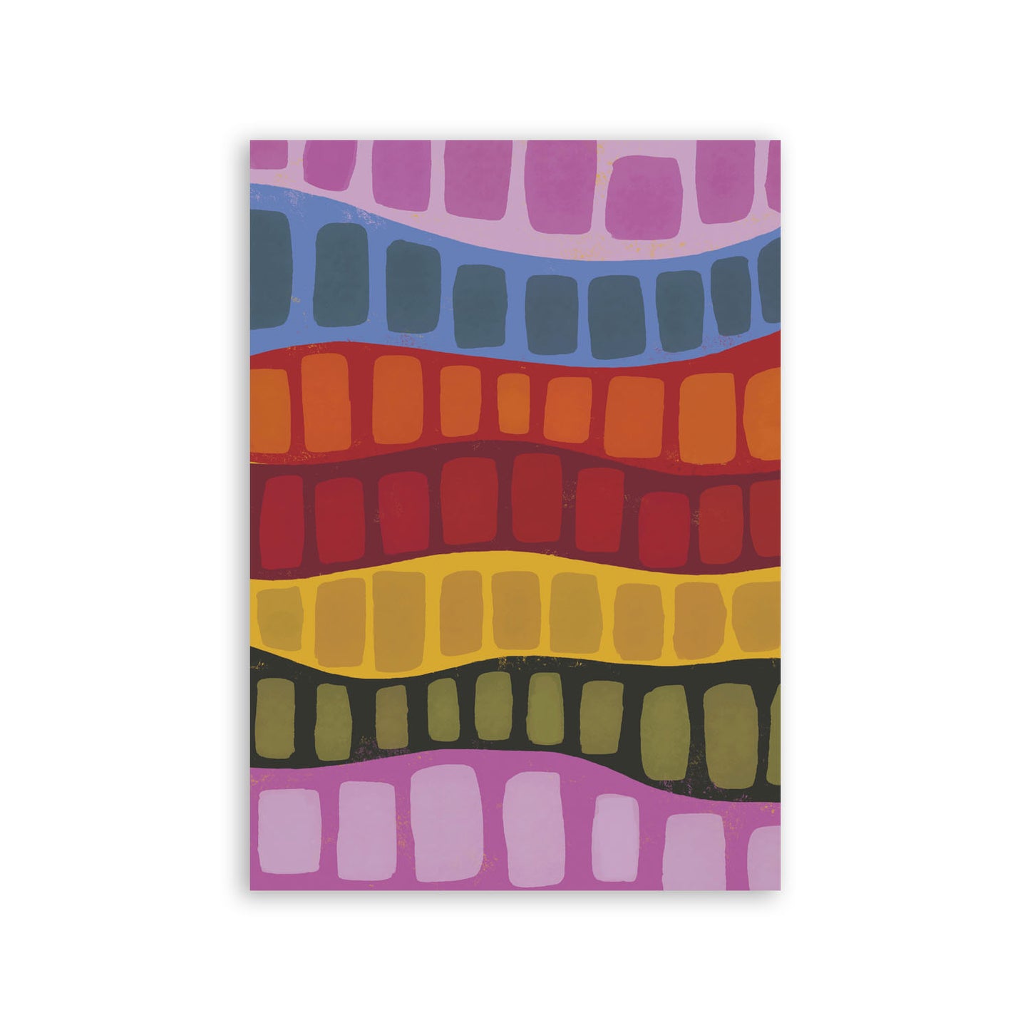 Lámina Decorativa Nacnic Colores Abigarrados en Garabato Surtido