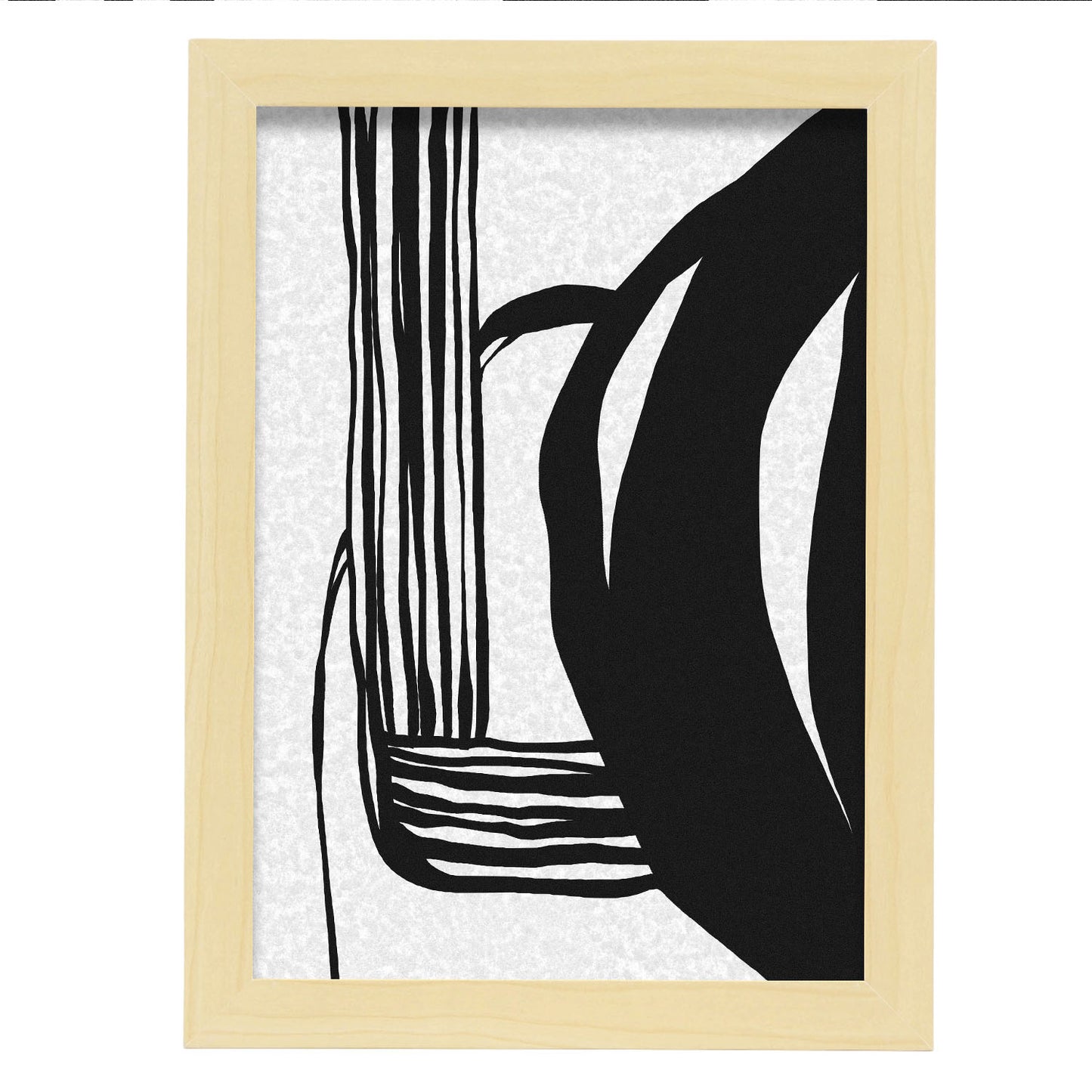 Lámina Decorativa Nacnic Tinte Negro en Garabato Surtido