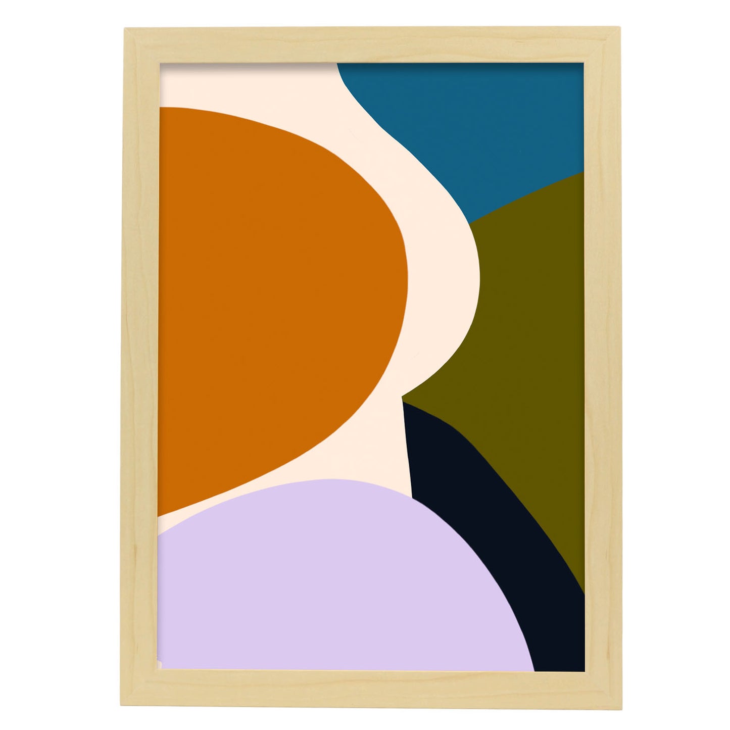 Lámina Abstracta Nacnic Tonos Agudos