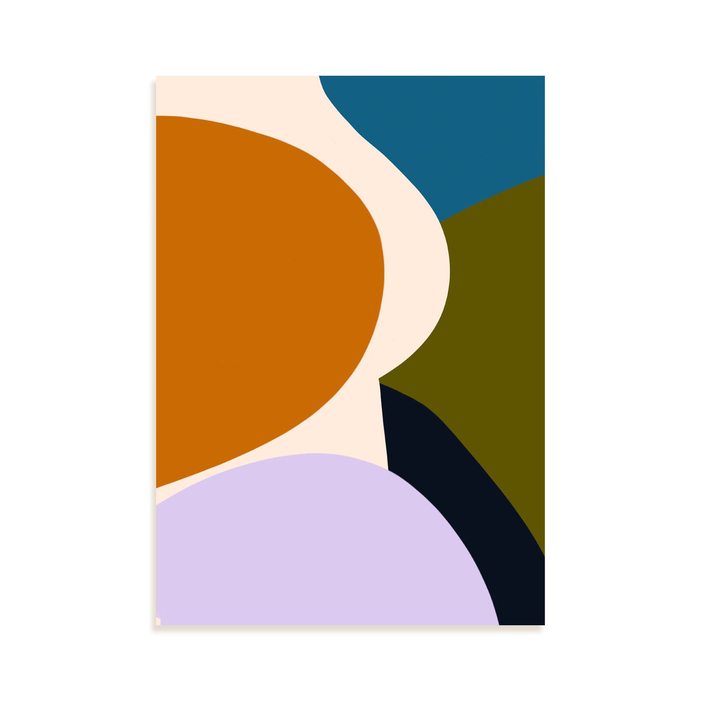 Lámina Abstracta Nacnic Tonos Agudos