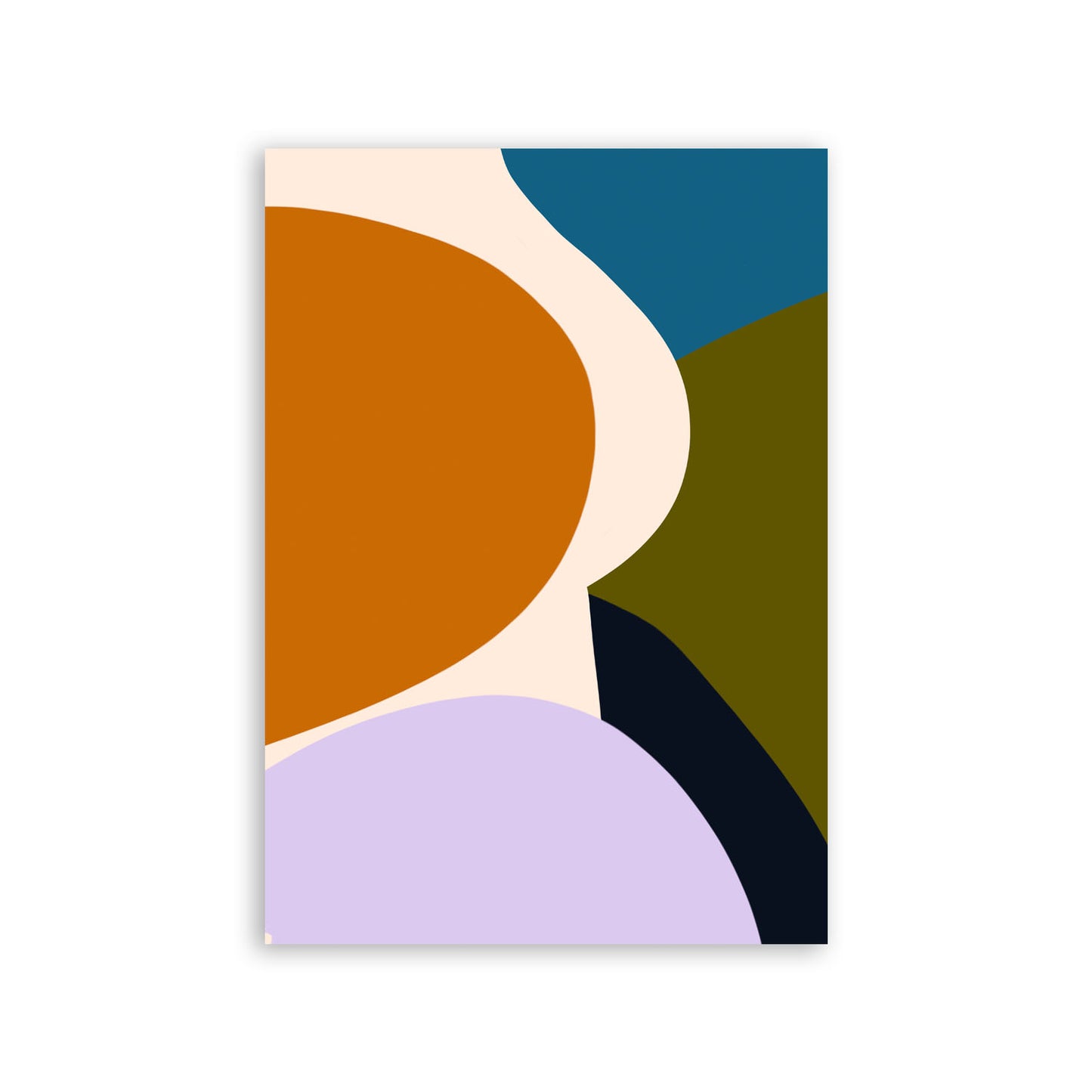 Lámina Abstracta Nacnic Tonos Agudos