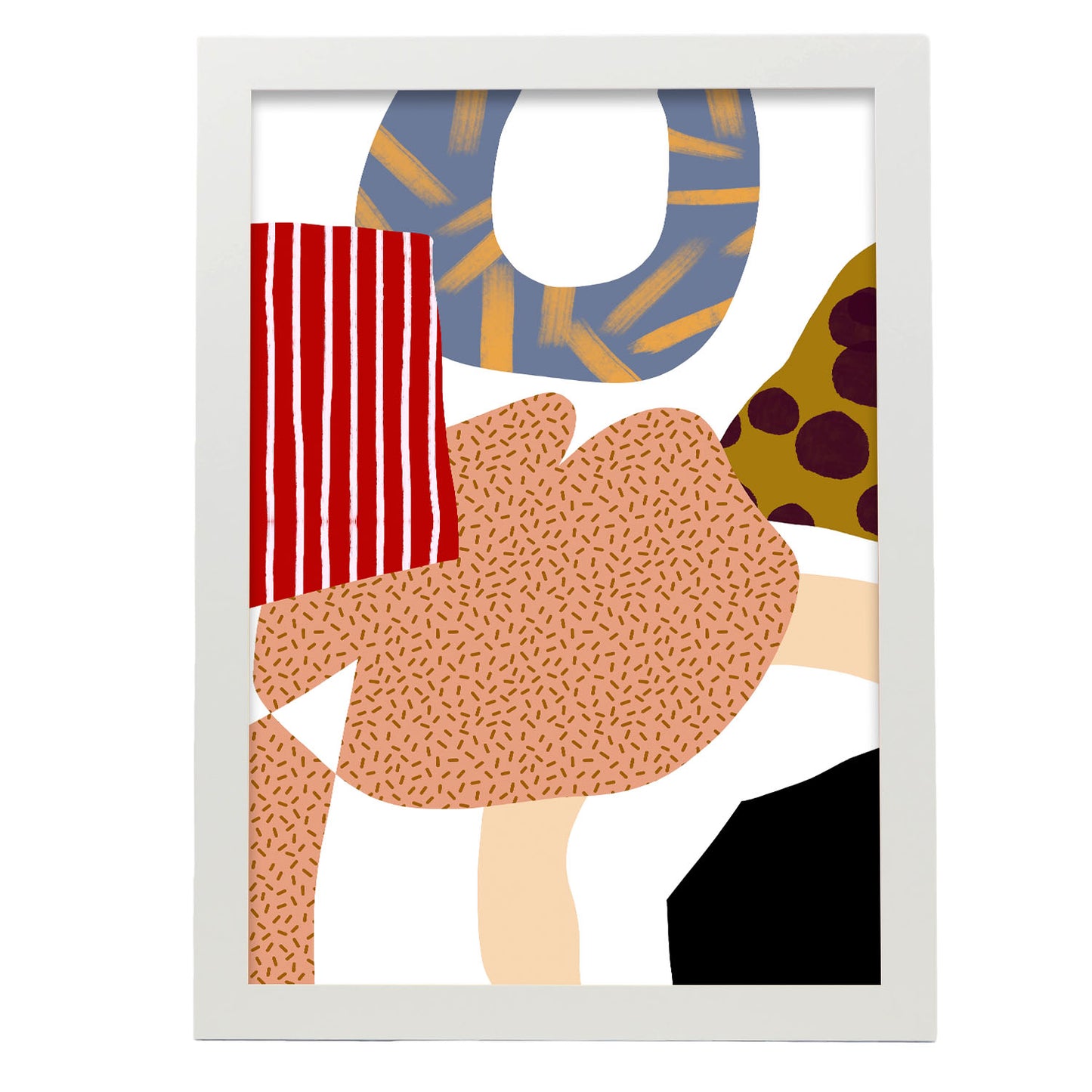 Lamina Abstracta Decorativa Nacnic Formas Fancificadas