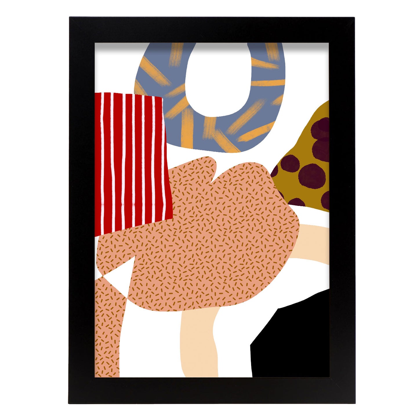 Lamina Abstracta Decorativa Nacnic Formas Fancificadas