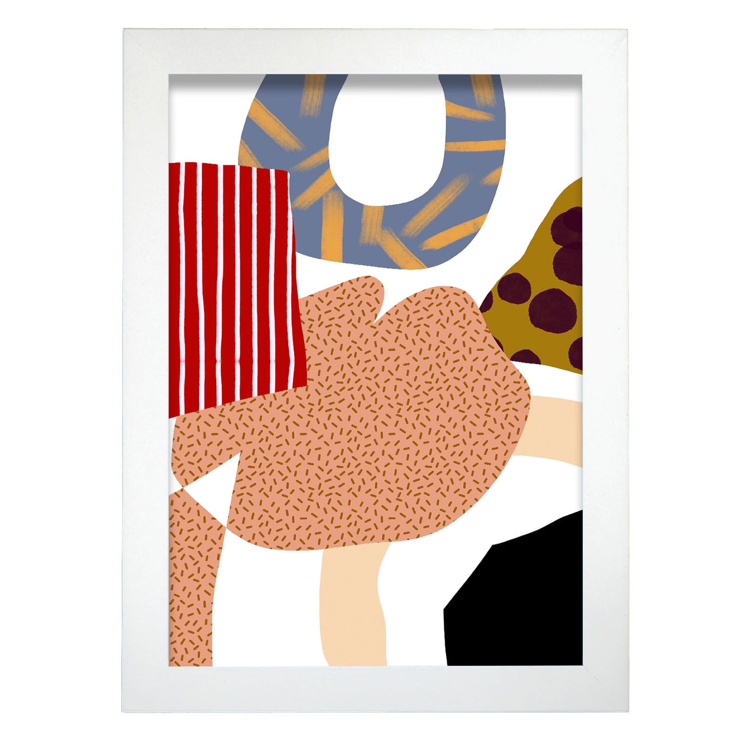 Lamina Abstracta Decorativa Nacnic Formas Fancificadas
