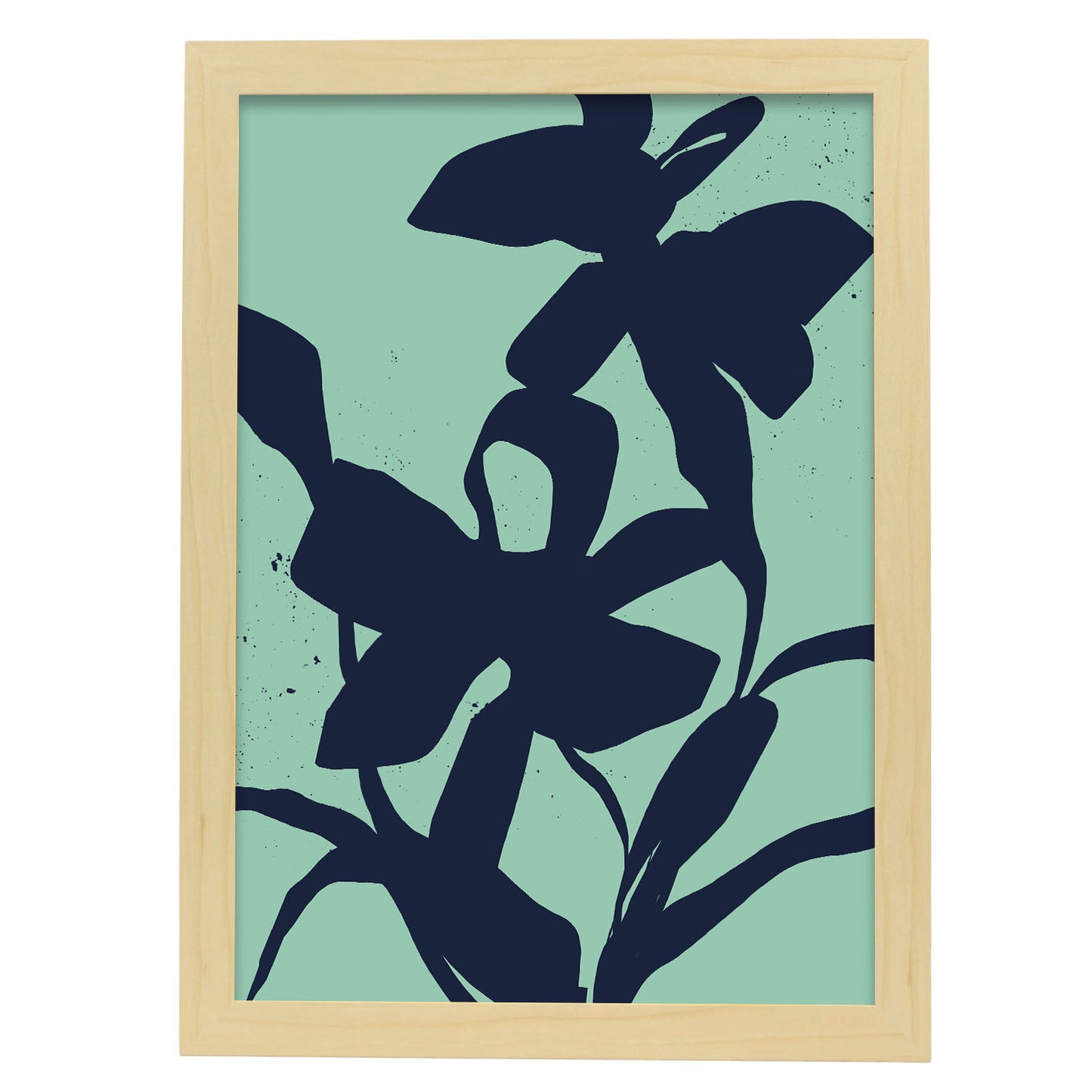 Lamina Nacnic Tonos de Flores en Abstracto