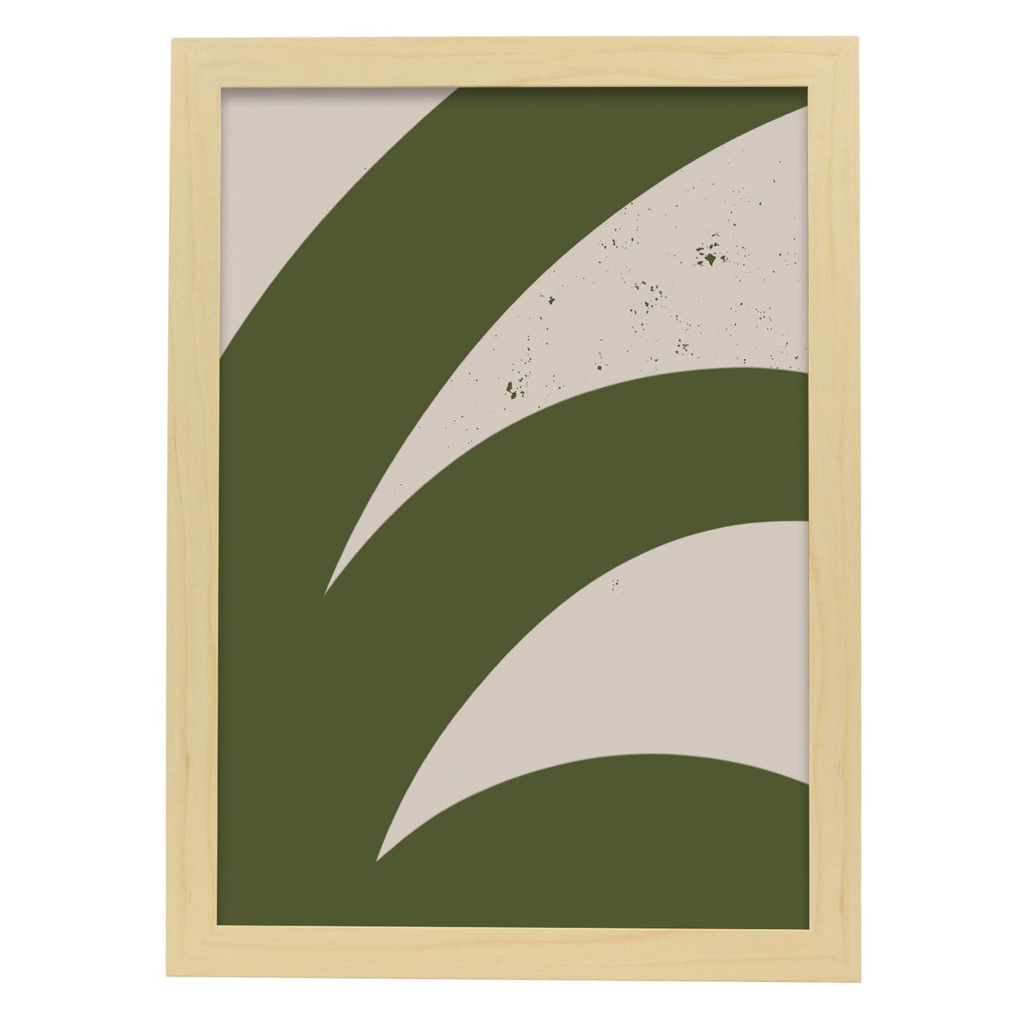 Lamina Abstracta Verde Gentil Nacnic