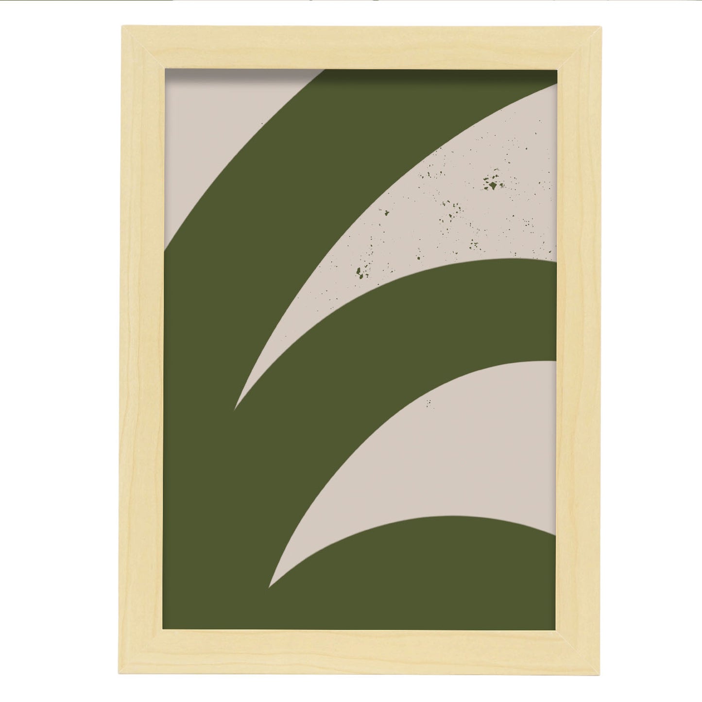 Lamina Abstracta Verde Gentil Nacnic
