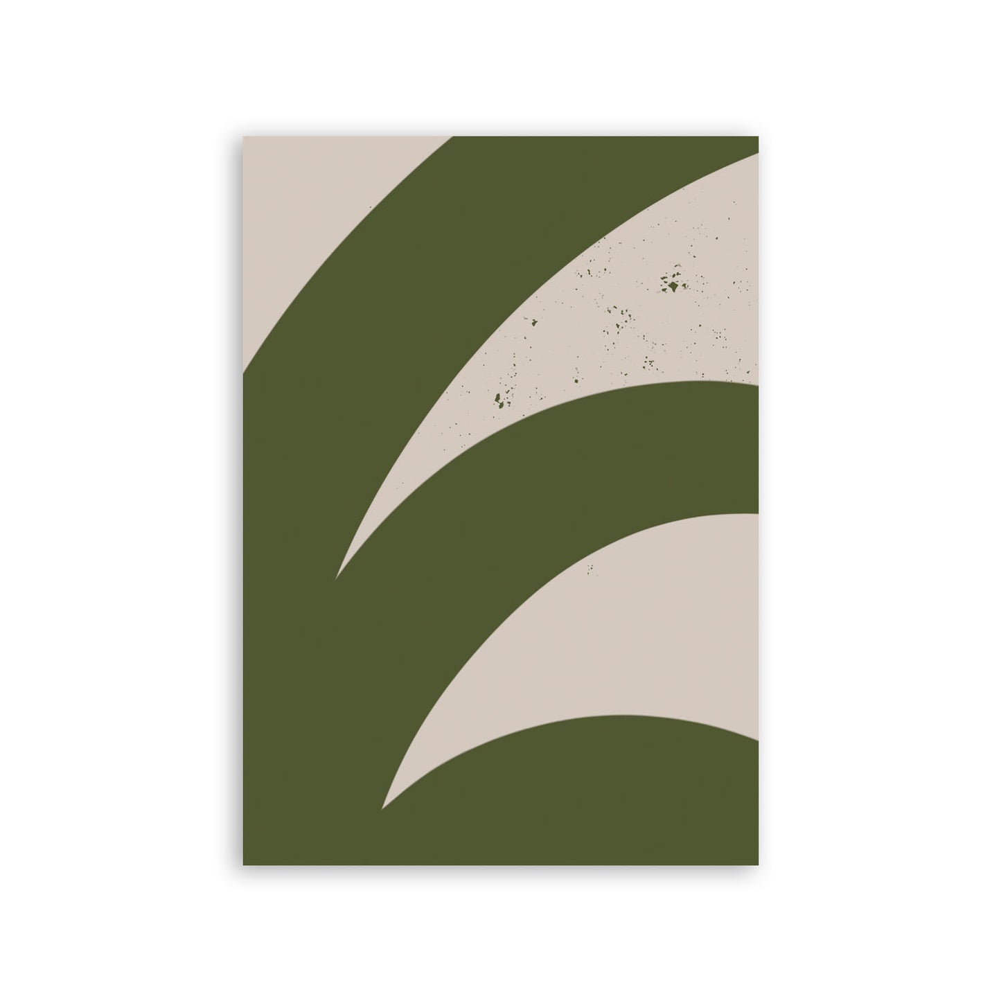 Lamina Abstracta Verde Gentil Nacnic
