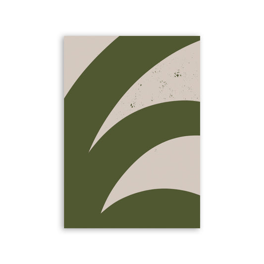 Lamina Abstracta Verde Gentil Nacnic