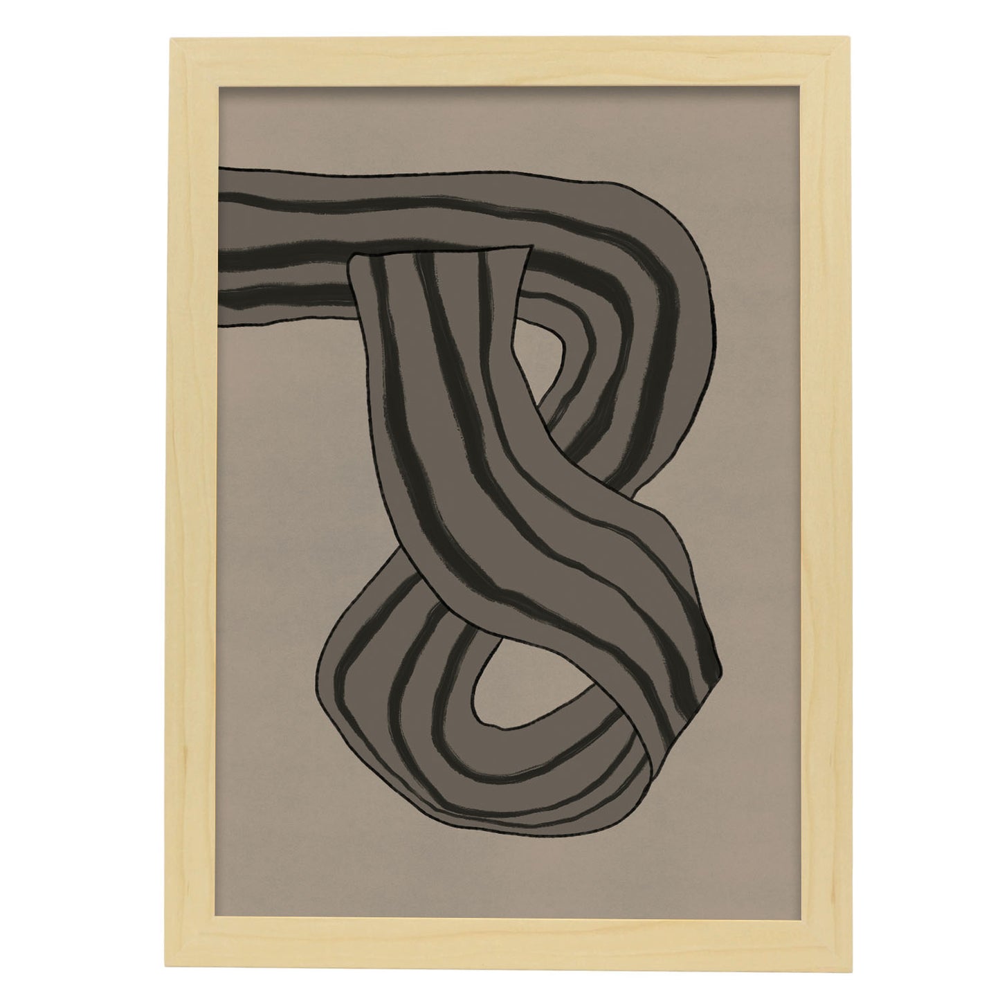 Nacnic Ocho Hilos Lámina Abstracta
