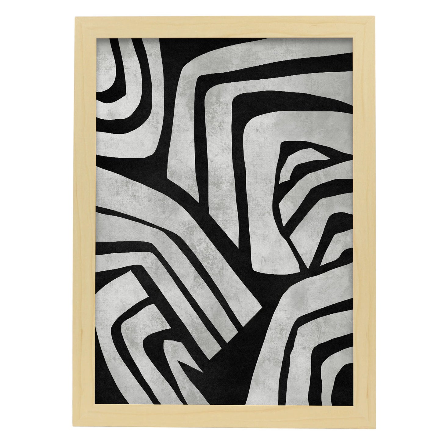 Lámina de Arte Abstracto Ondulado Nacnic