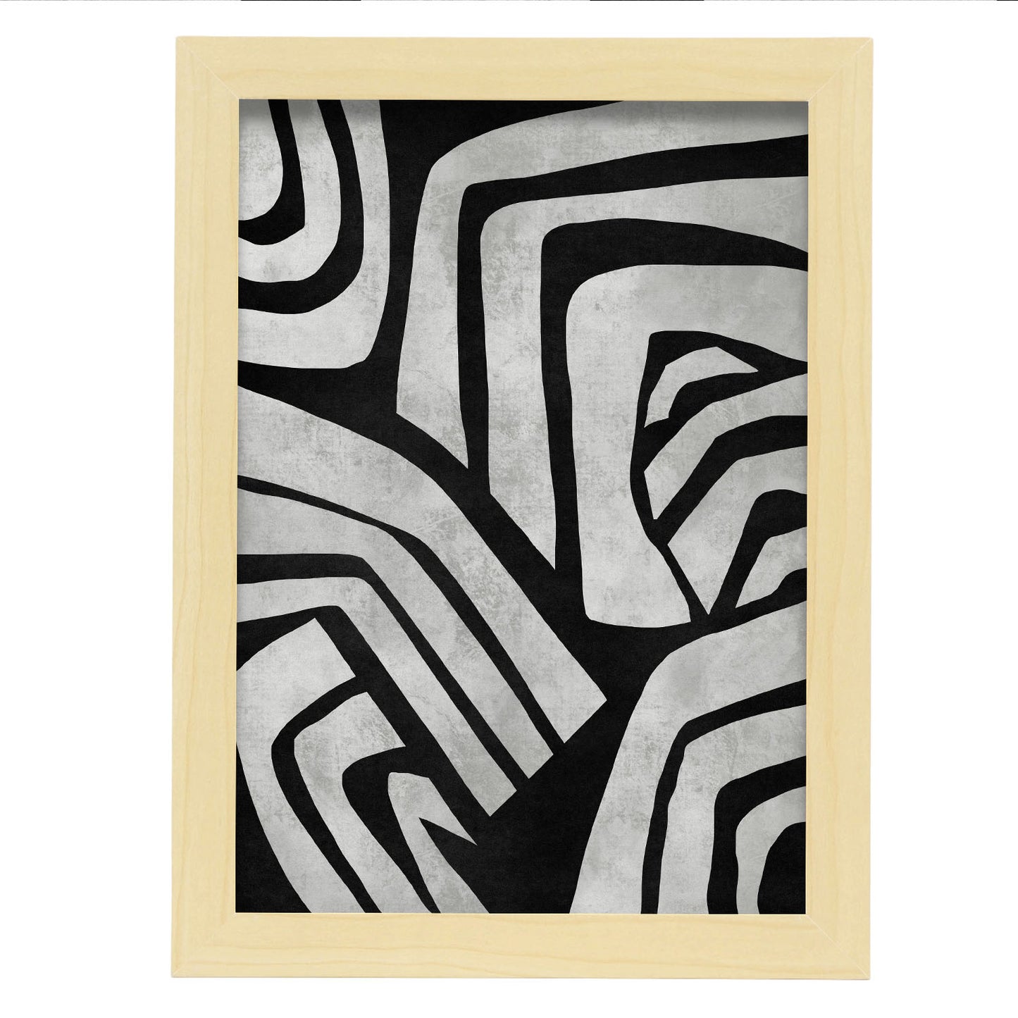 Lámina de Arte Abstracto Ondulado Nacnic