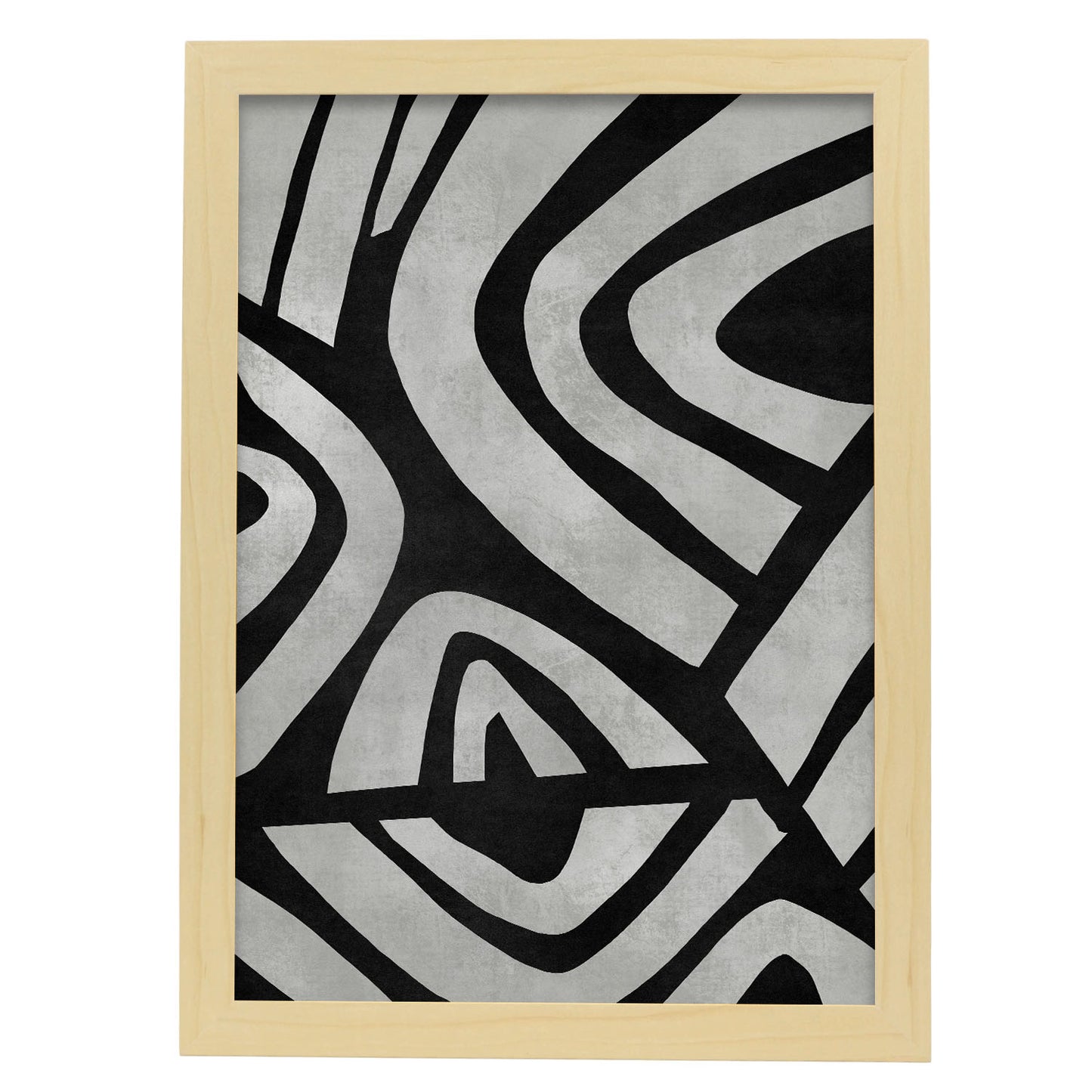 Lámina Abstracta de Arte Resistente Nacnic