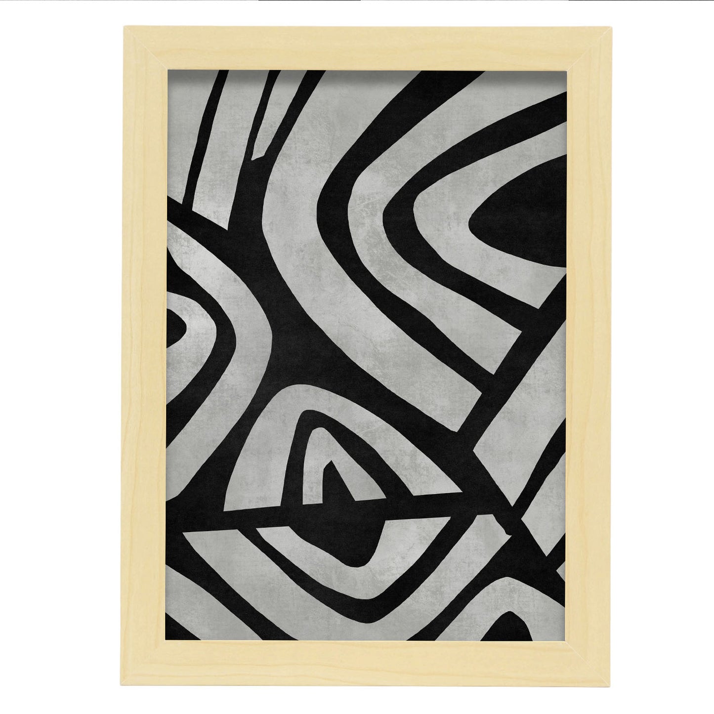 Lámina Abstracta de Arte Resistente Nacnic