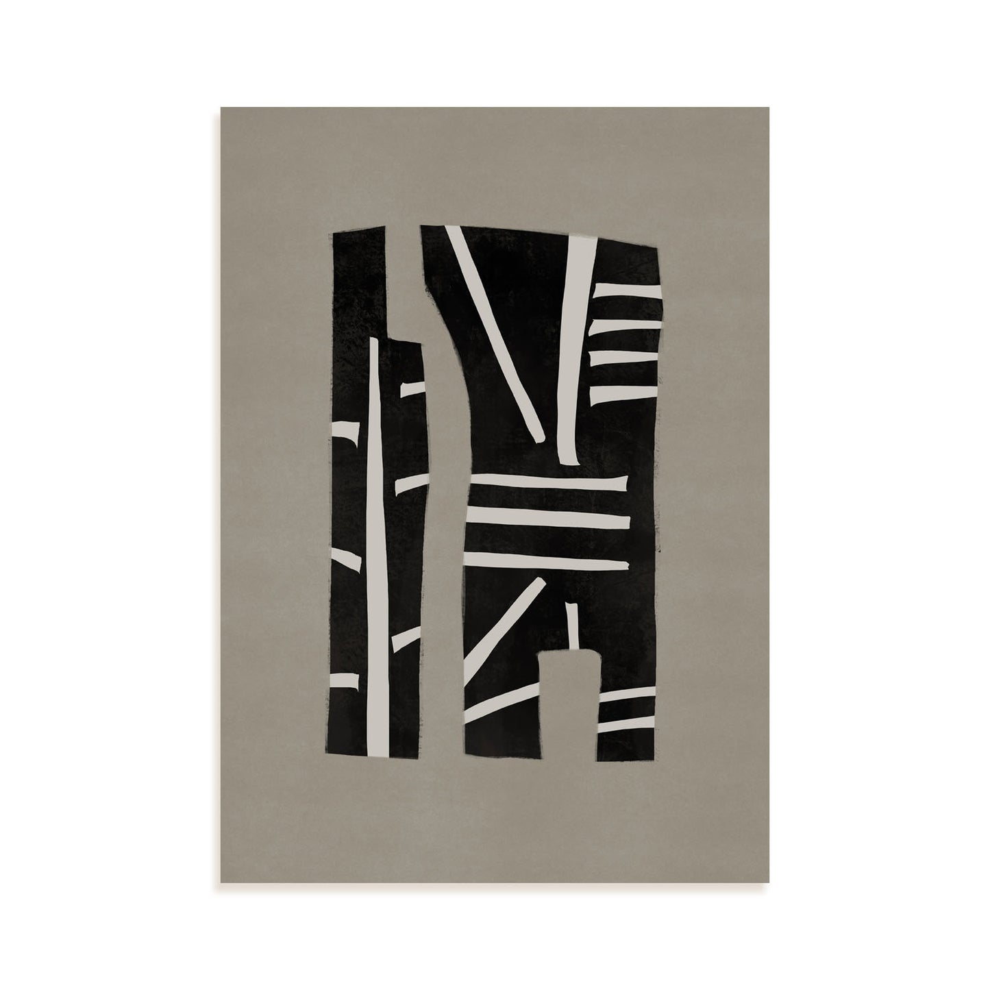 Nacnic Lámina de Arte Abstracto Rive