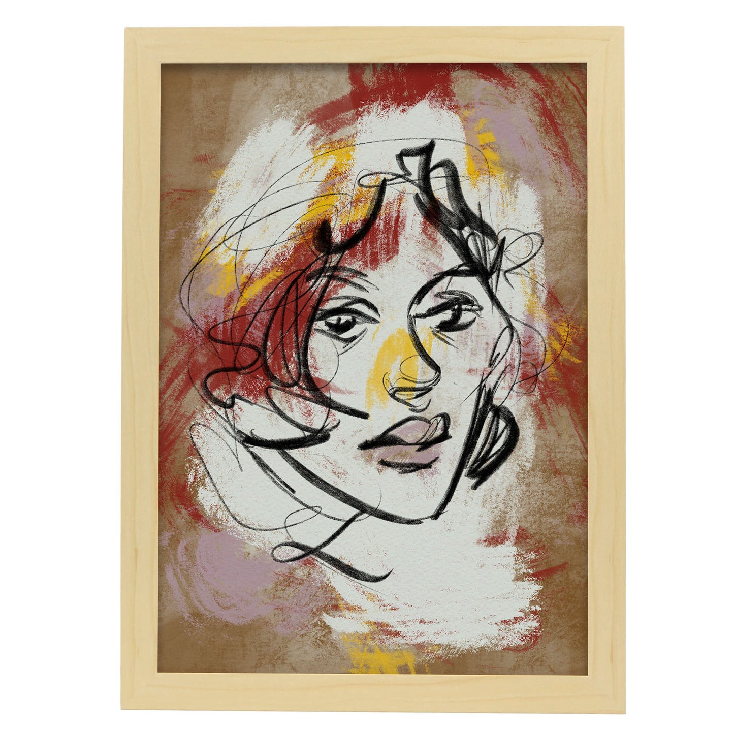 Lámina Decorativa Nacnic Belleza Mujer Surtida