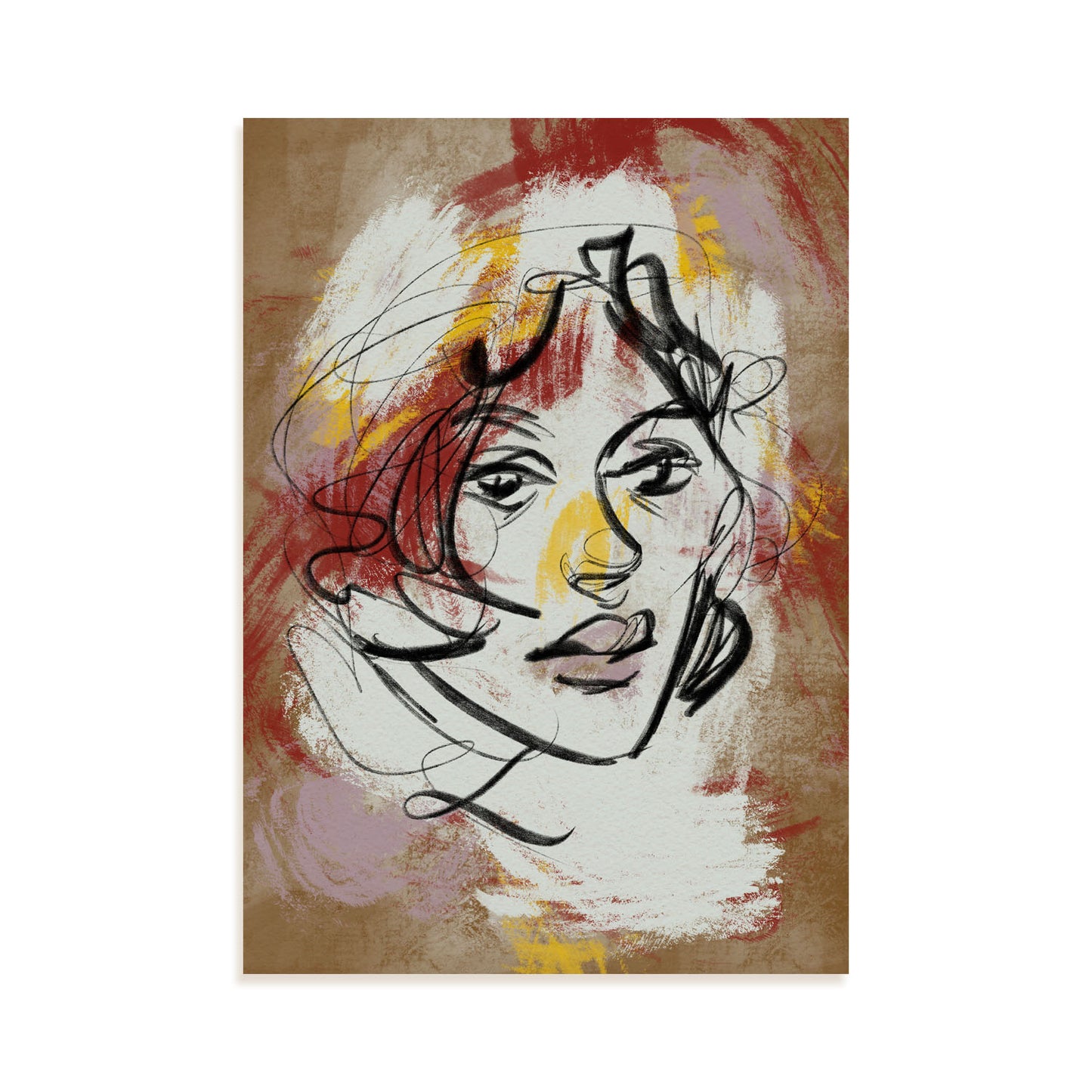 Lámina Decorativa Nacnic Belleza Mujer Surtida