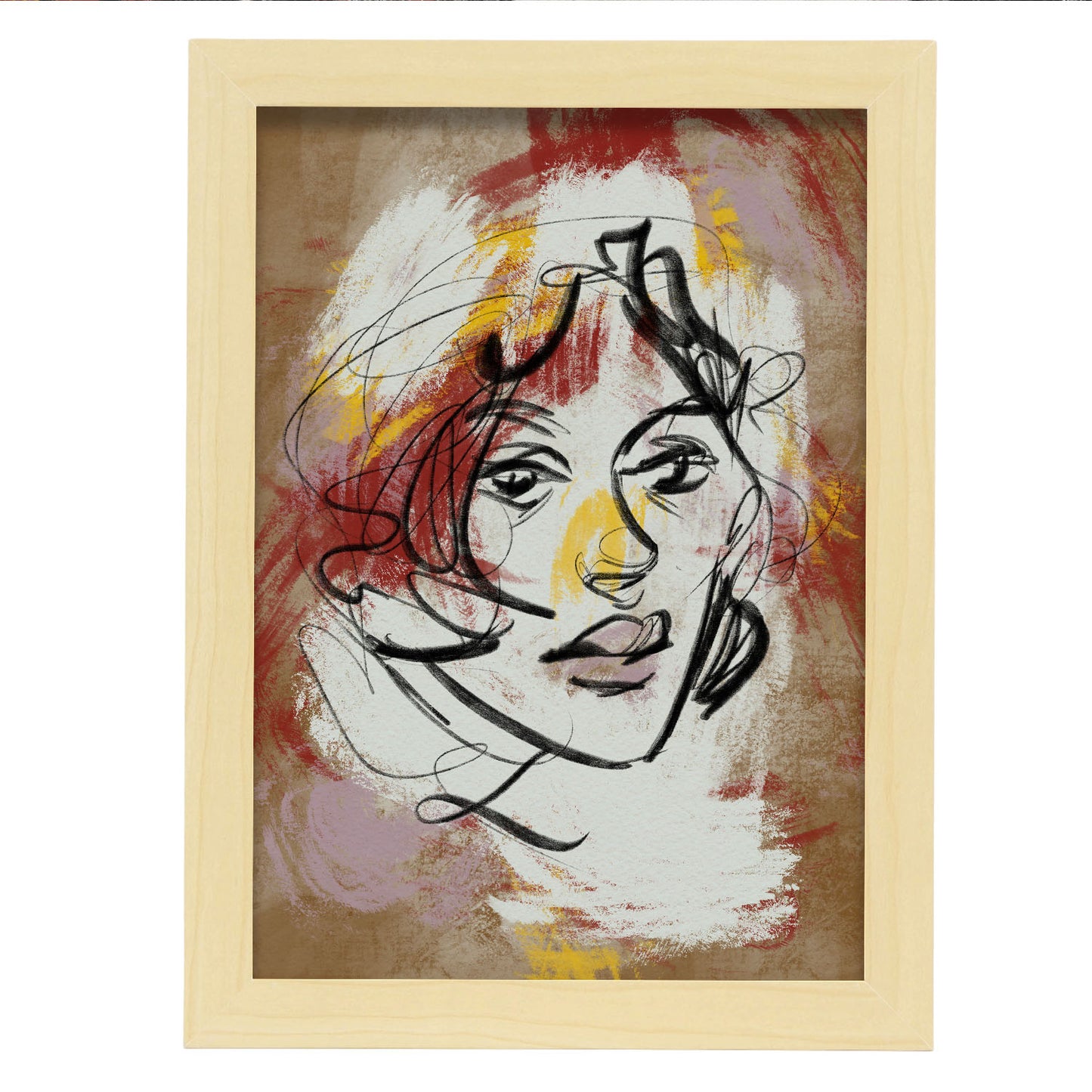 Lámina Decorativa Nacnic Belleza Mujer Surtida