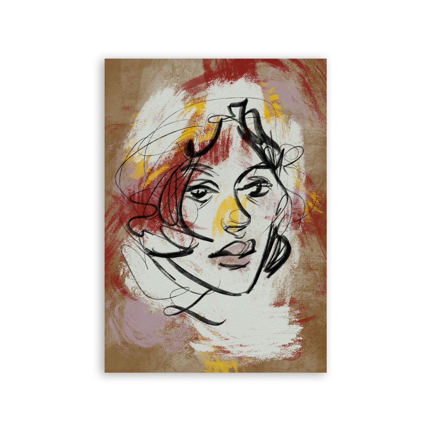 Lámina Decorativa Nacnic Belleza Mujer Surtida