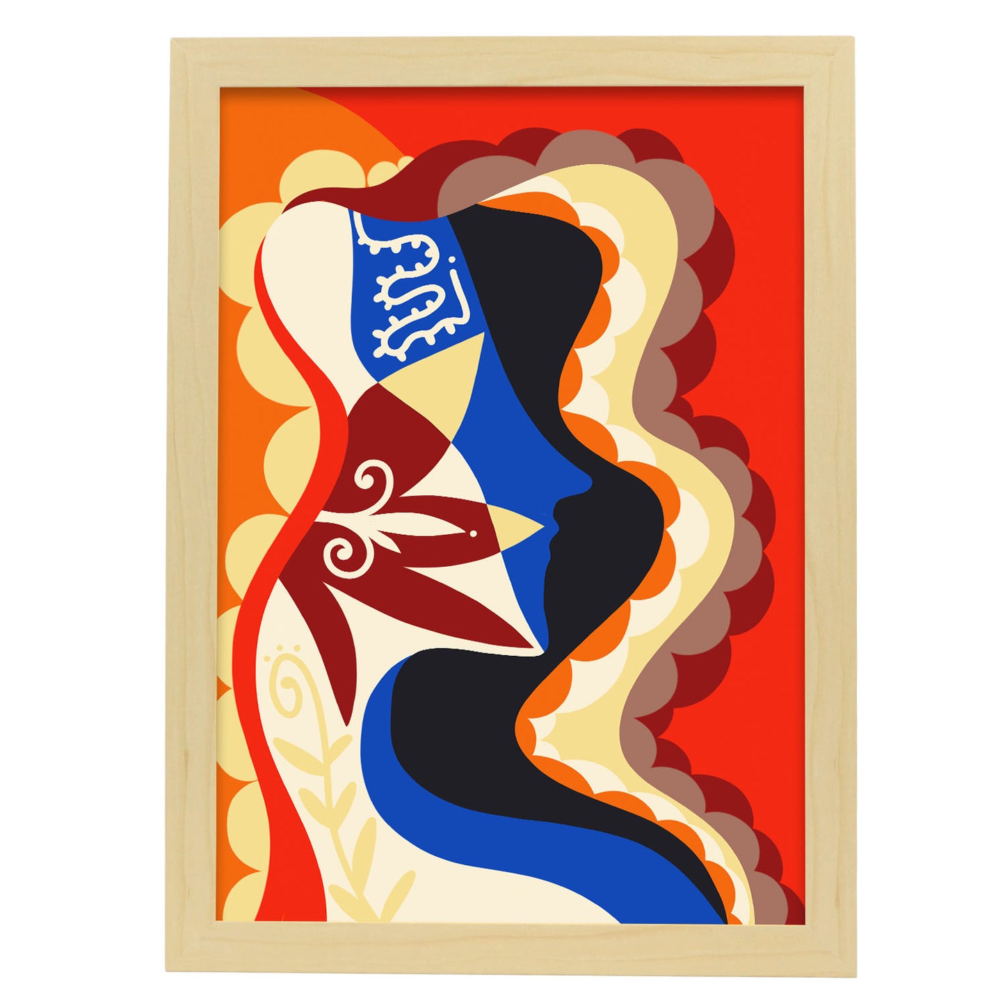 Nacnic Lámina de Arte Impresionante para Mujer Surtida