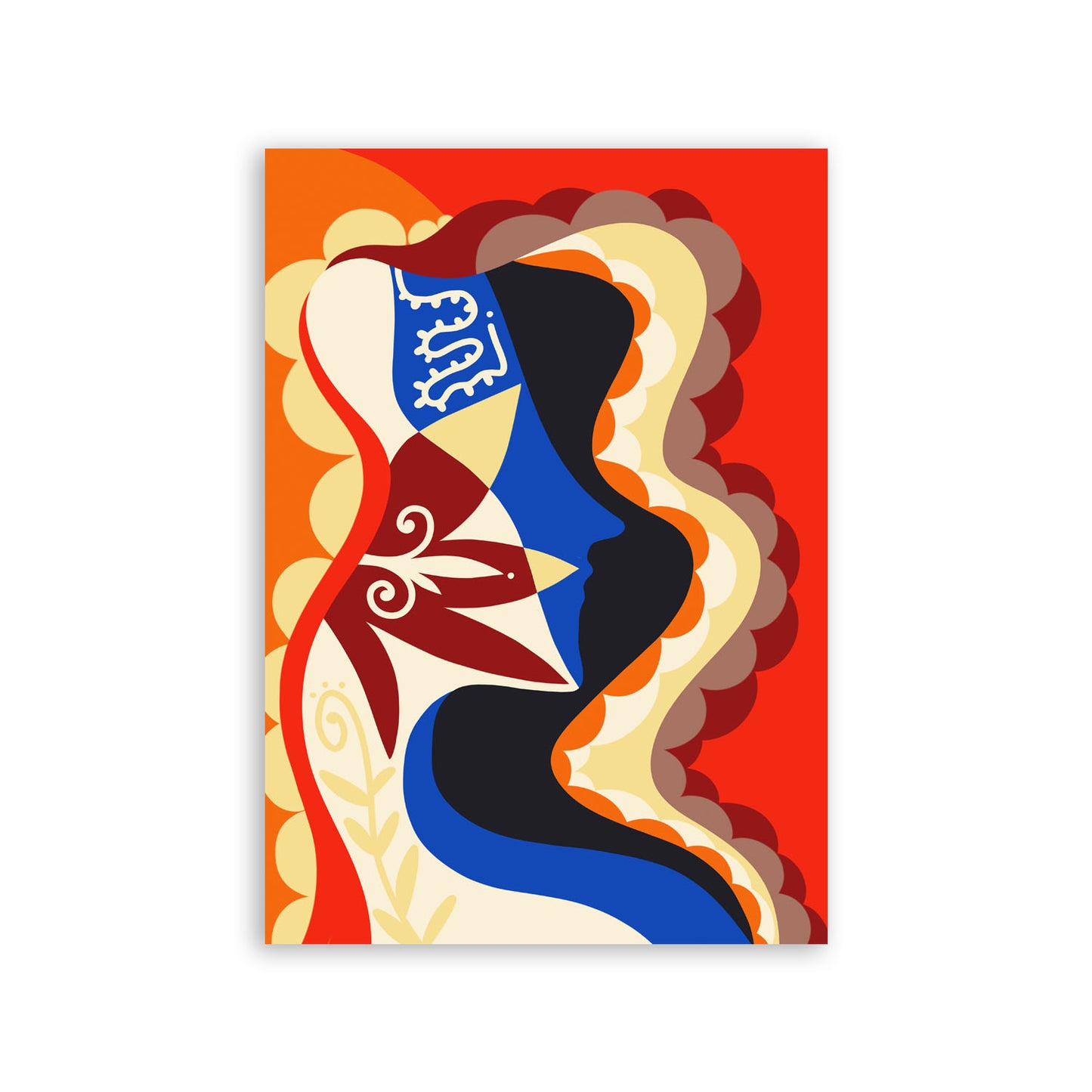 Nacnic Lámina de Arte Impresionante para Mujer Surtida