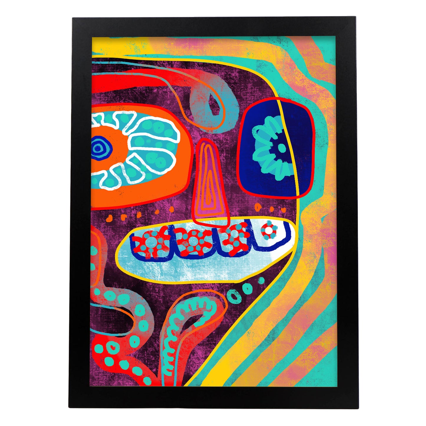 Lamina Abstracta Surtida Nacnic Colores Baroniales