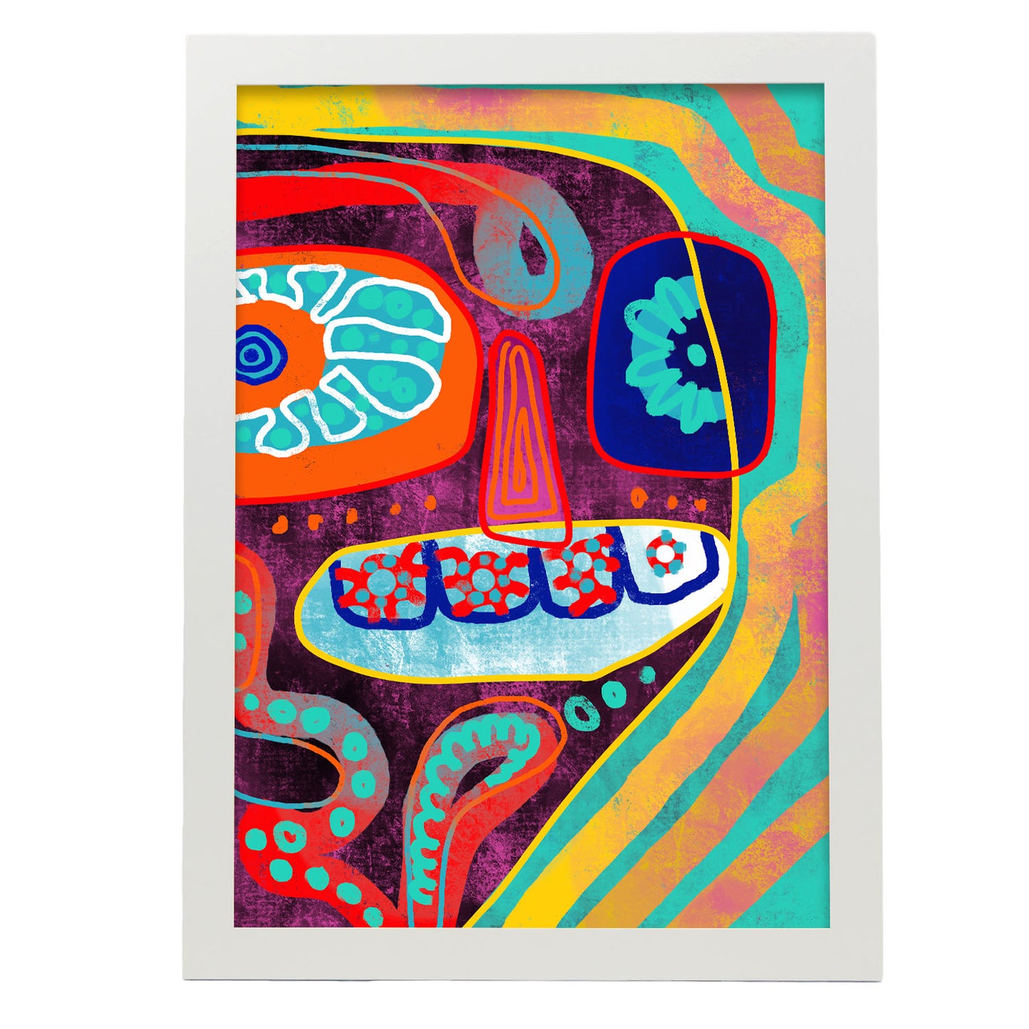 Lamina Abstracta Surtida Nacnic Colores Baroniales