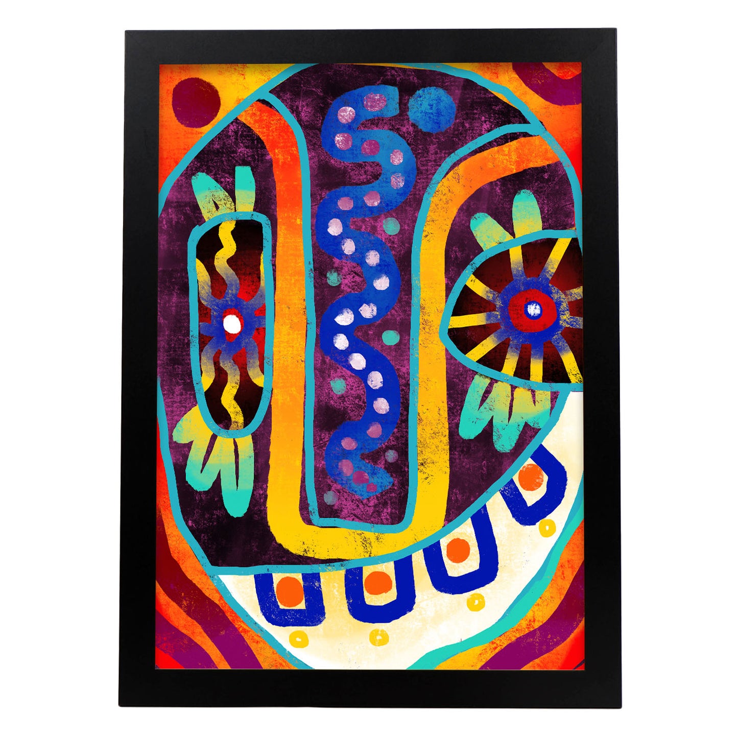 Lamina Abstracta Tribal Nacnic